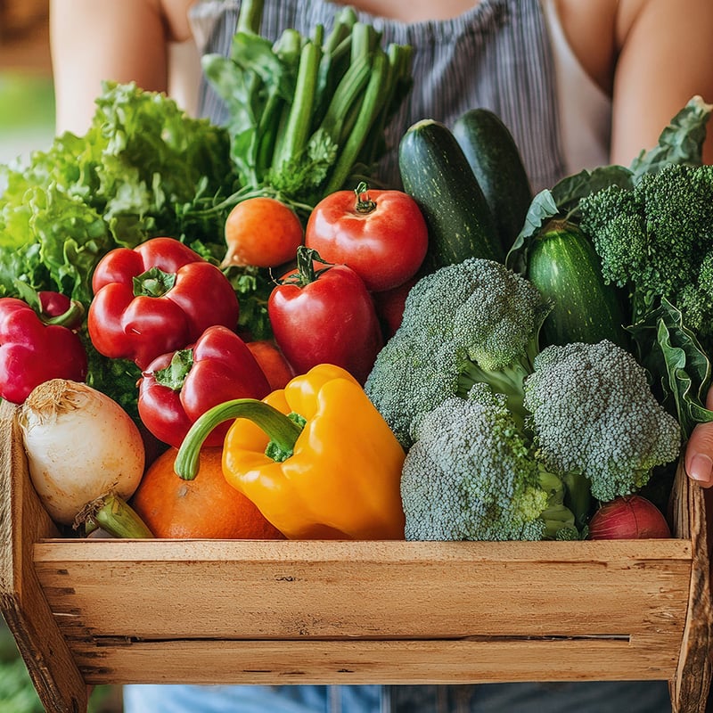 basket of vegetables