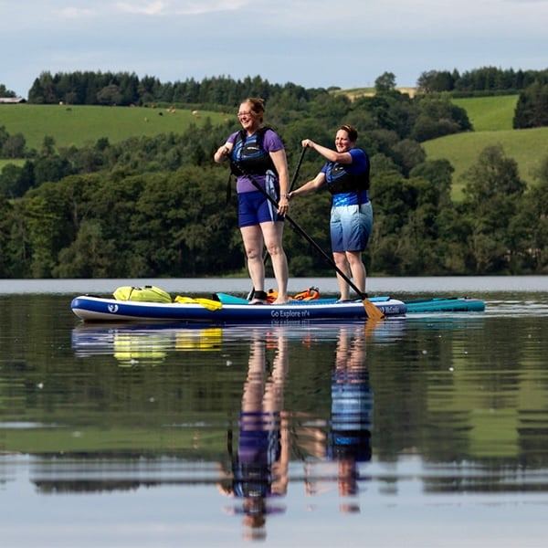 Paddleboarding in Blairgowrie