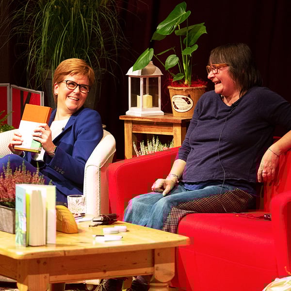 Nicola Sturgeon at BOOKMARK