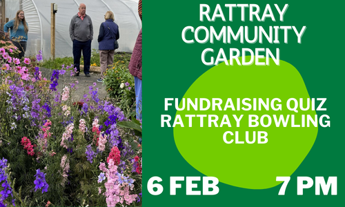 A fun quiz night to raise funds for Rattray Community Garden