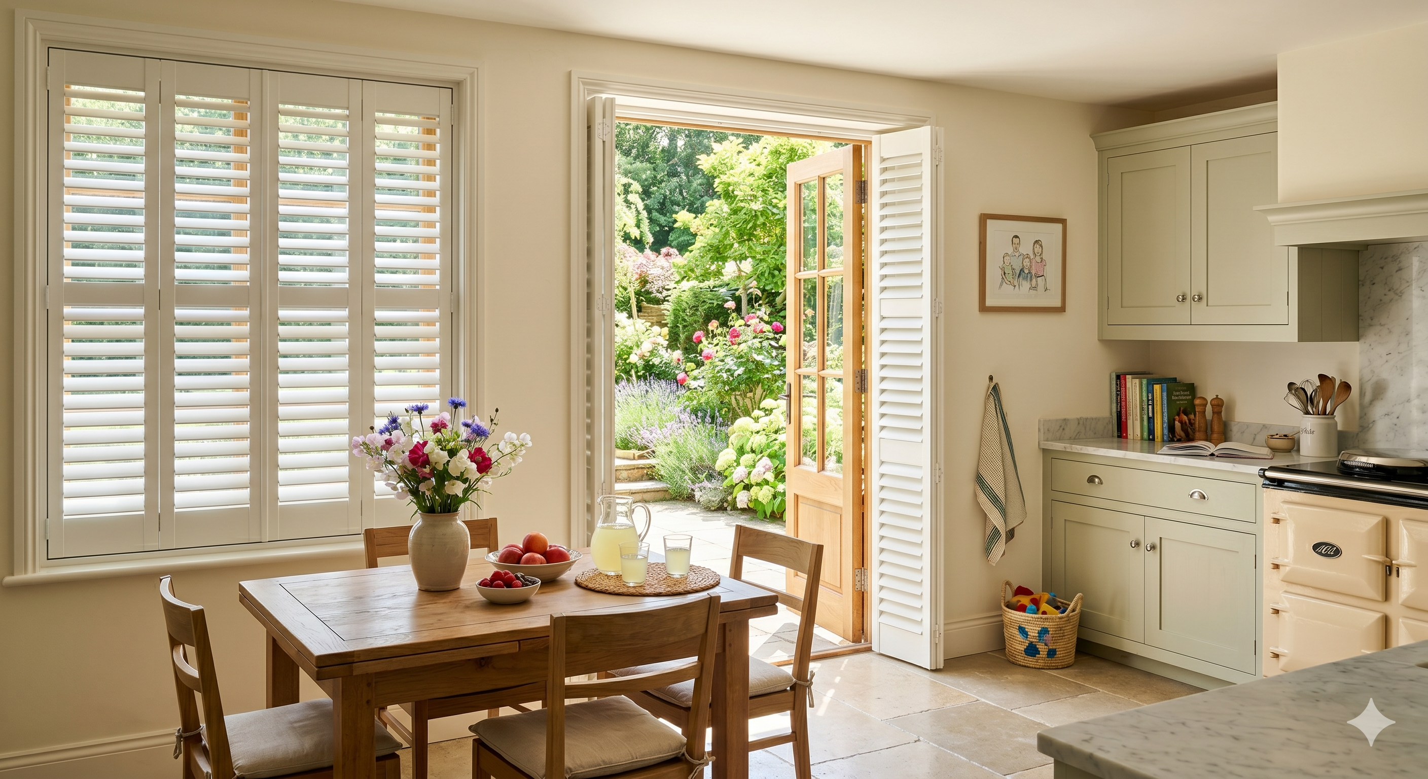 Chichester Shutters Kitchen
