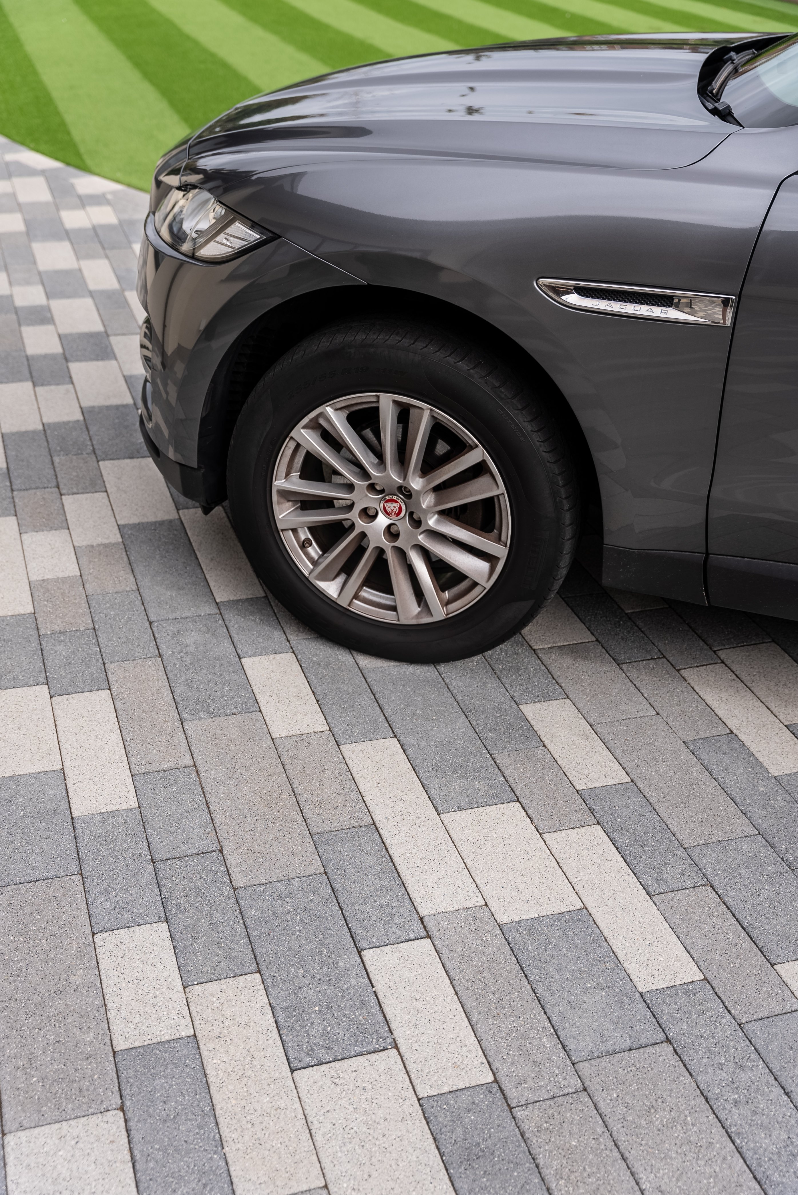 Block paving for driveways