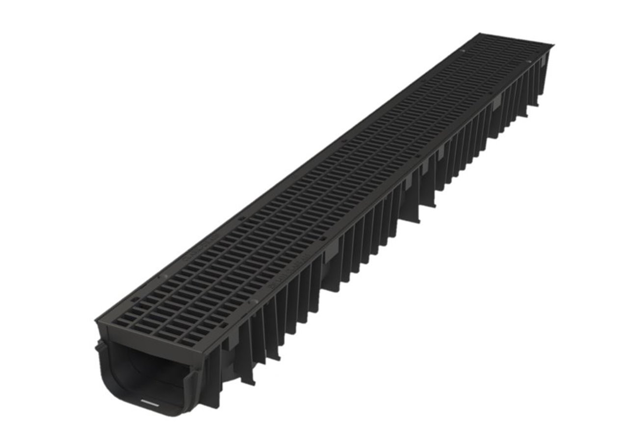 Drain Gully Black Plastic