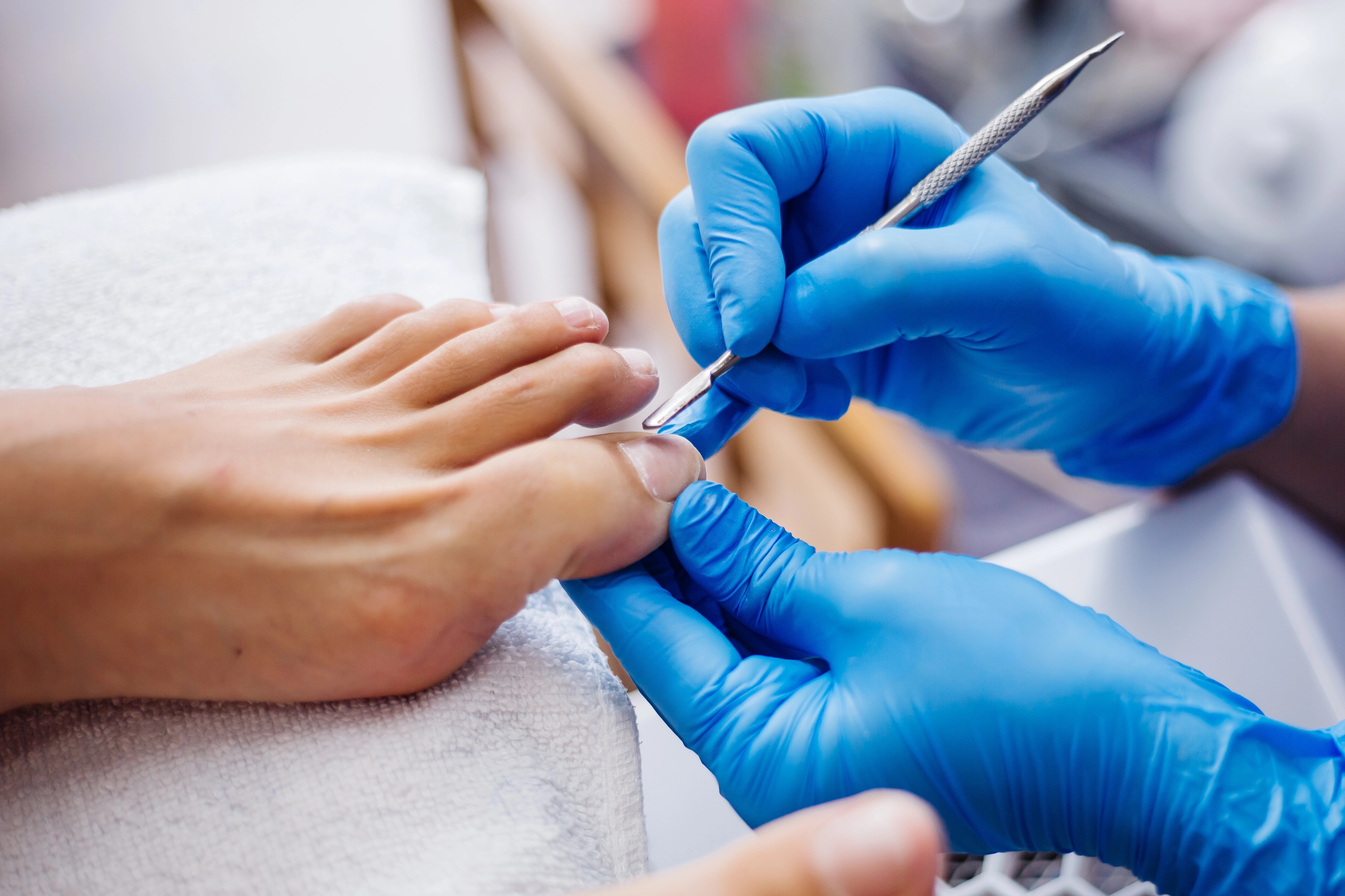 Foot care and pedicure at the Thrive4Life Wellbeing Cntre