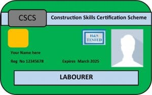 Green CSCS Card