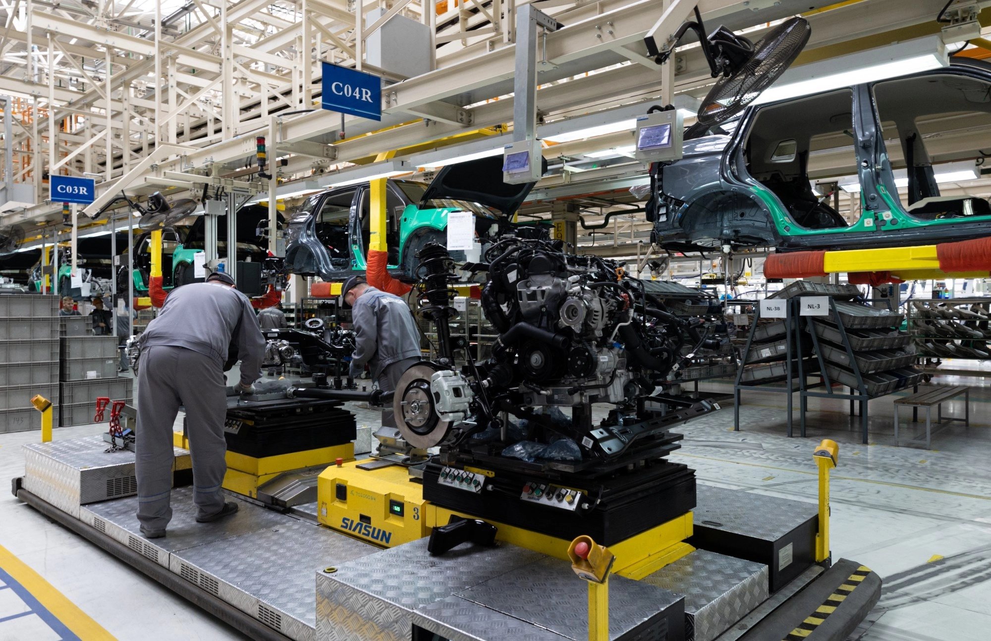 Delegates undergoing Ergonomic Champion Training