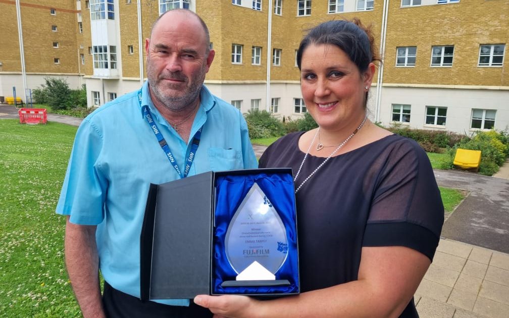 Clinical Individual Award Presented to OFI Trainer Emma Tarpey – blog header image