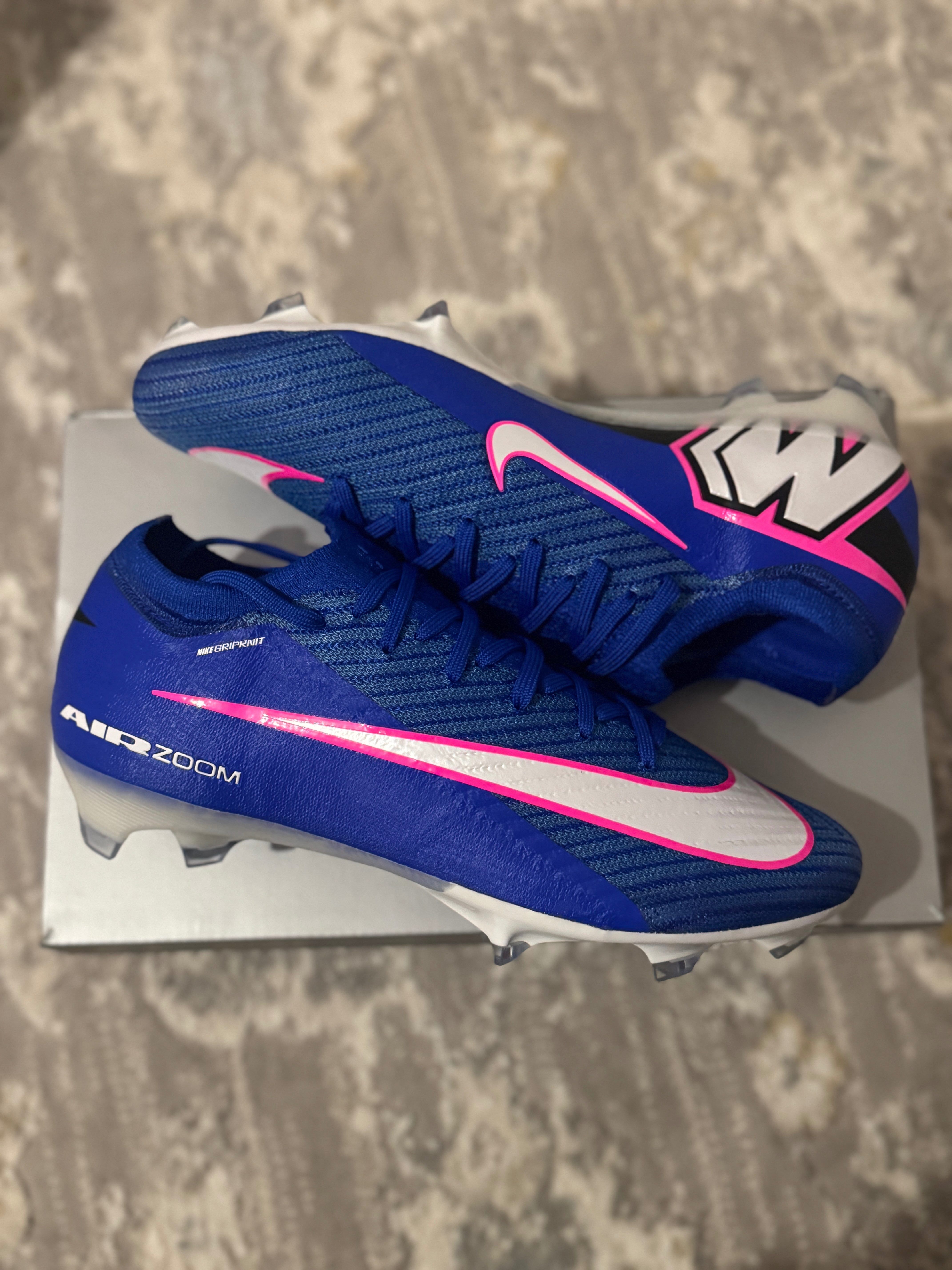 Nike Mercurial Vapor 16 Elite FG - Blue / White