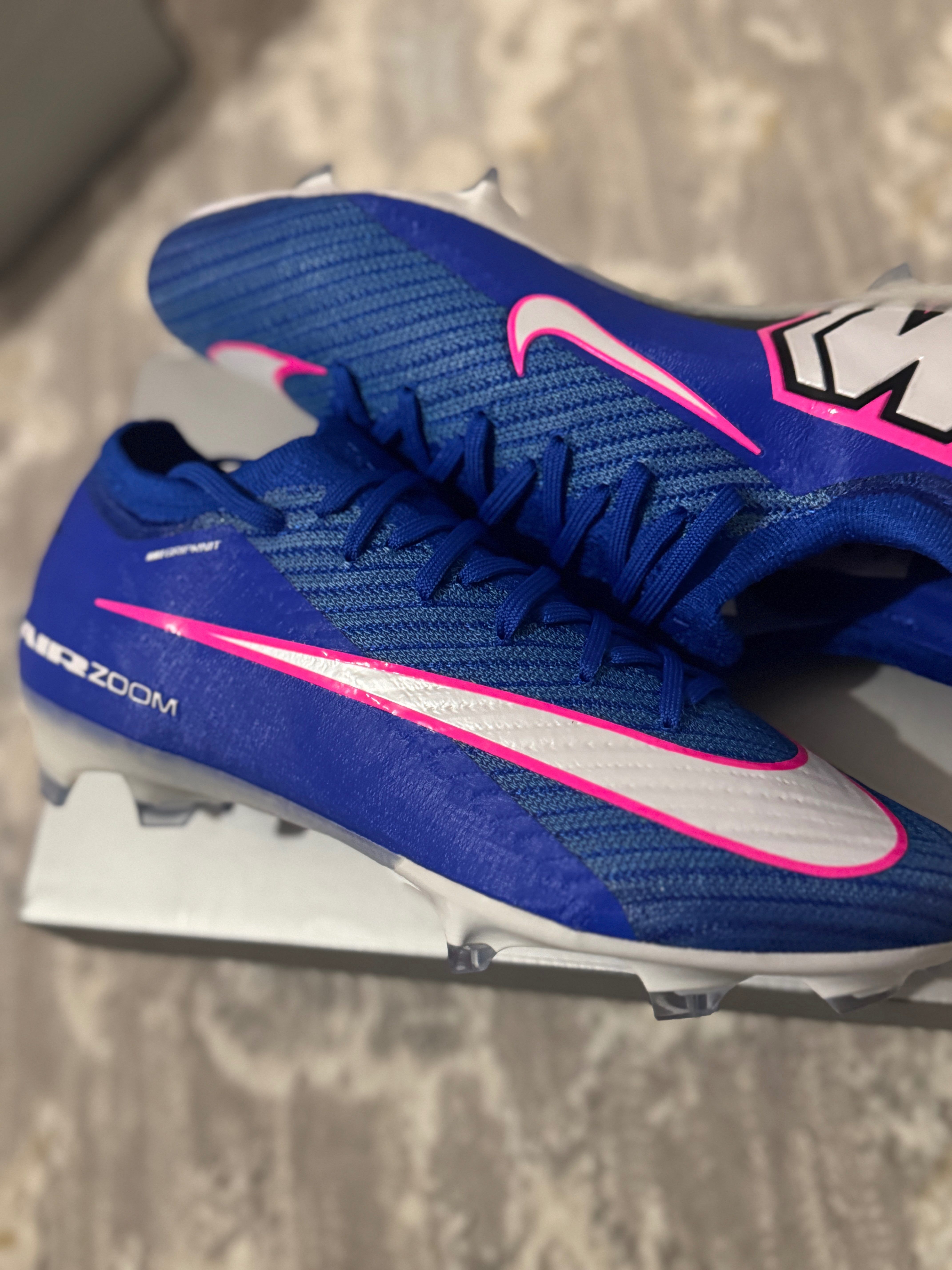 Nike Mercurial Vapor 16 Elite FG - Blue / White