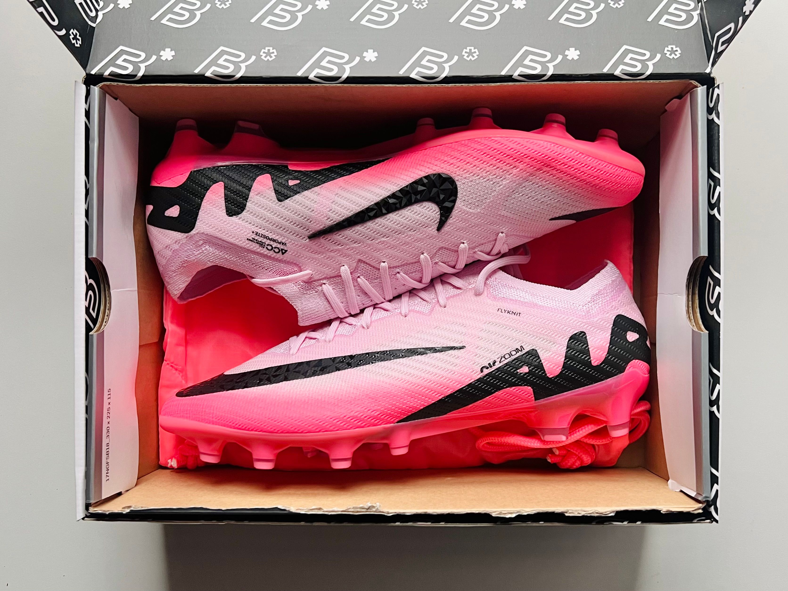 Nike Air Zoom Mercurial Vapor 15 Elite AG Mad Brilliance Pack- Pink Foam UK 11