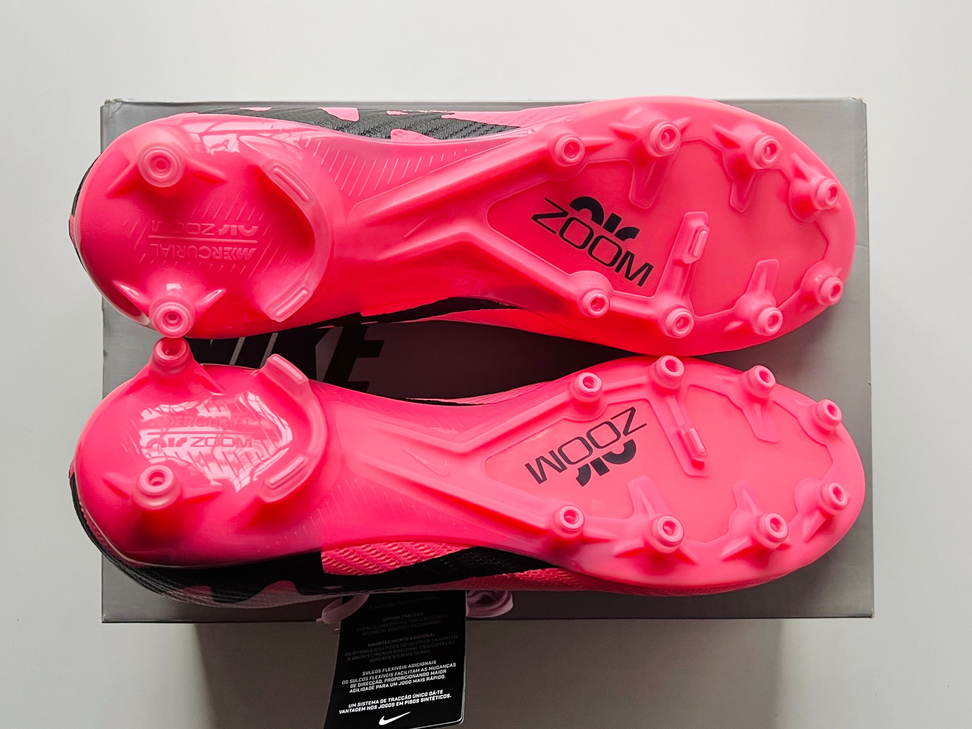 Nike Air Zoom Mercurial Vapor 15 Elite AG Mad Brilliance Pack- Pink Foam UK 11