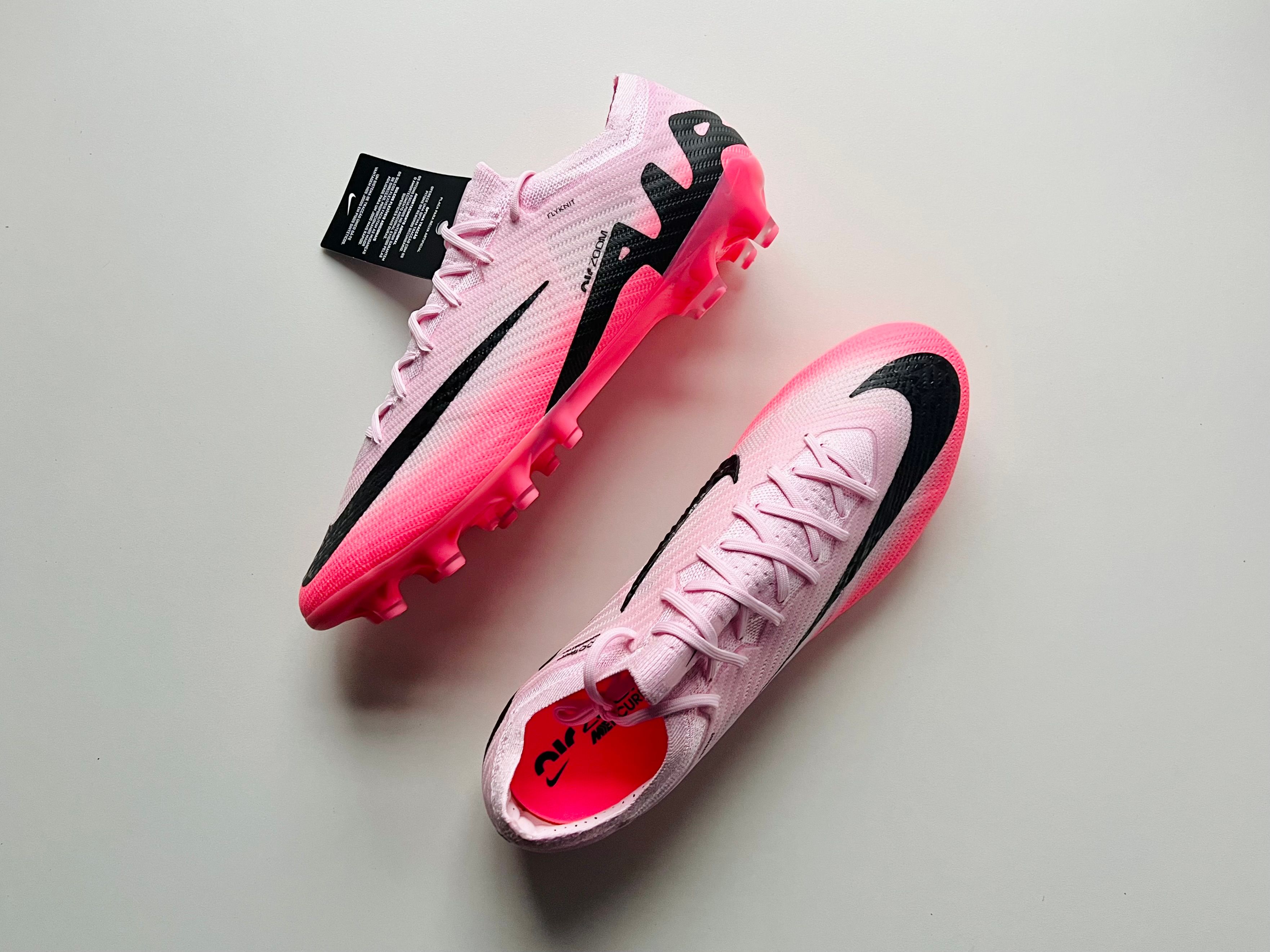 Nike Air Zoom Mercurial Vapor 15 Elite AG Mad Brilliance Pack- Pink Foam UK 11