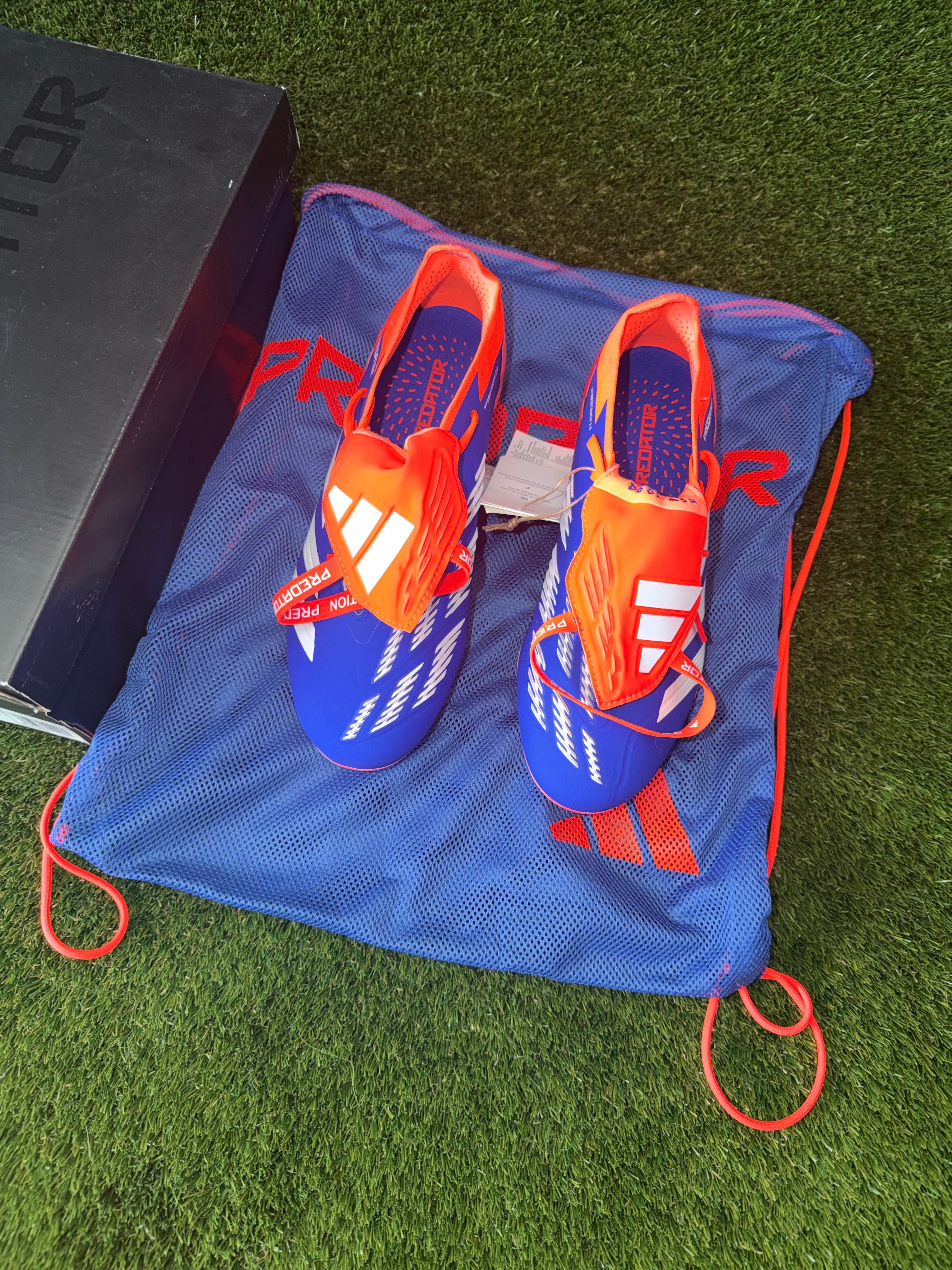 Adidas Predator Elite Tongue FG Blue / Red Japan Edition