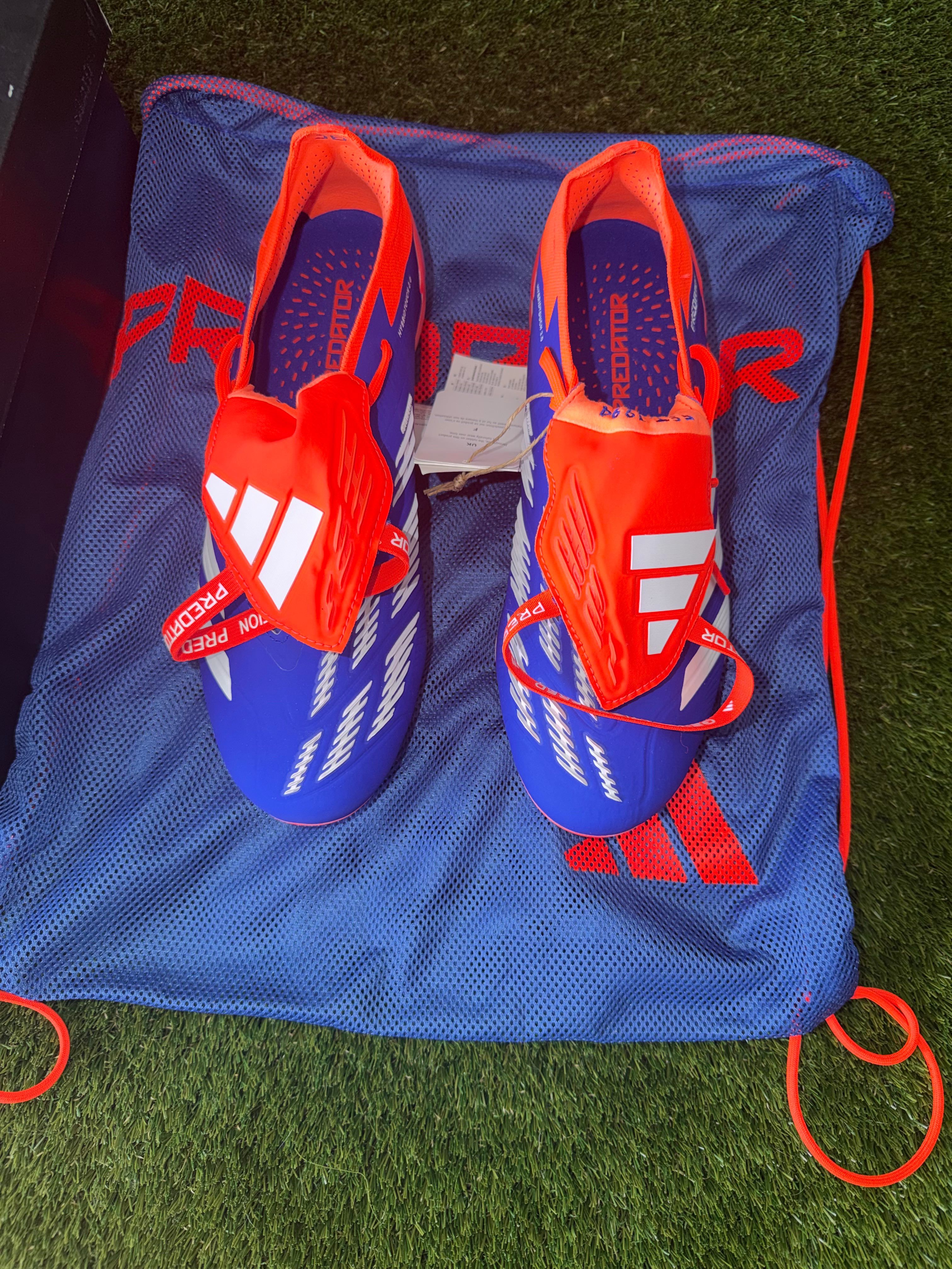 Adidas Predator Elite Tongue FG Blue / Red Japan Edition