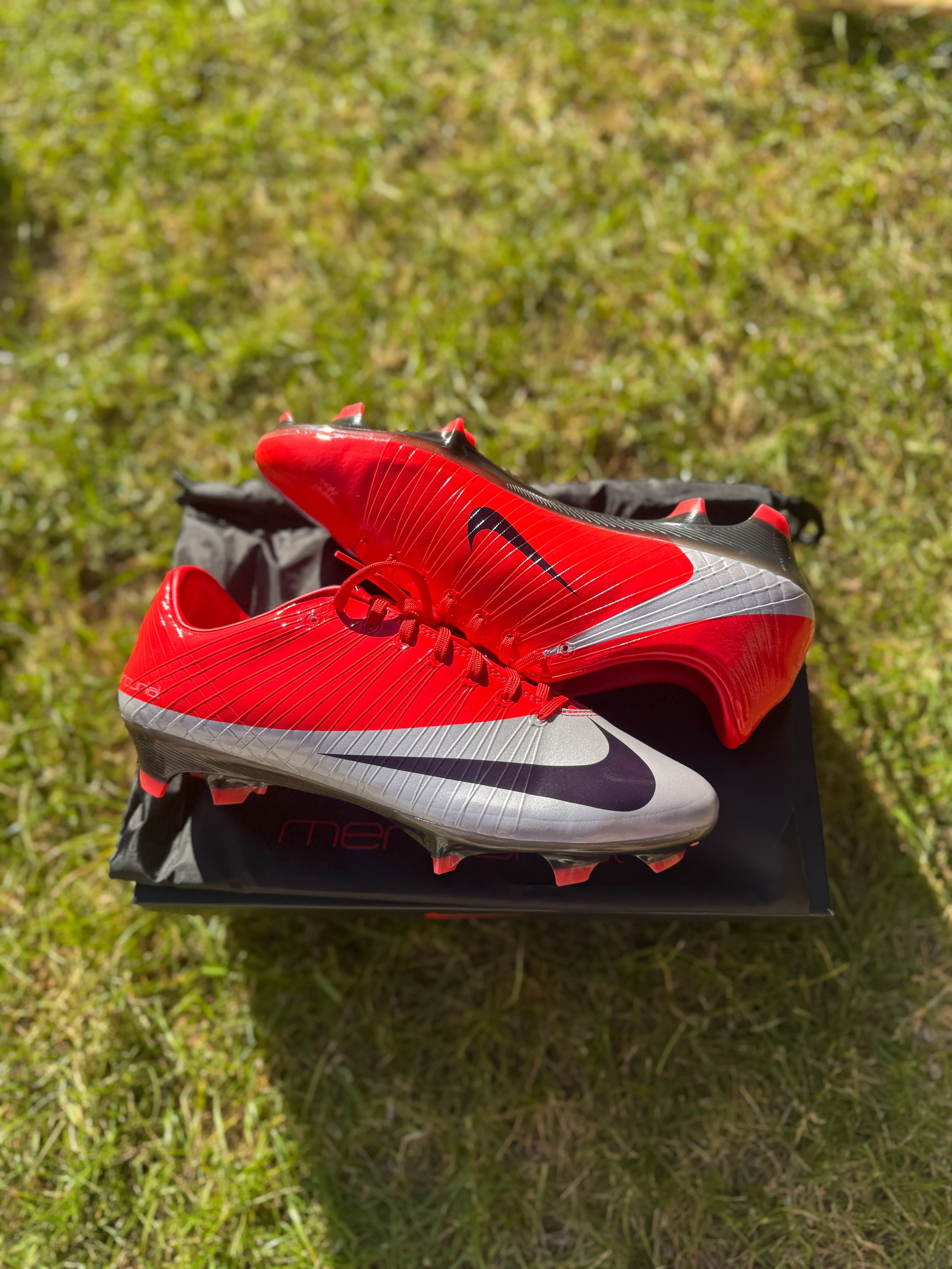 Nike Mercurial Superfly RGN SE FG - Red / Silver