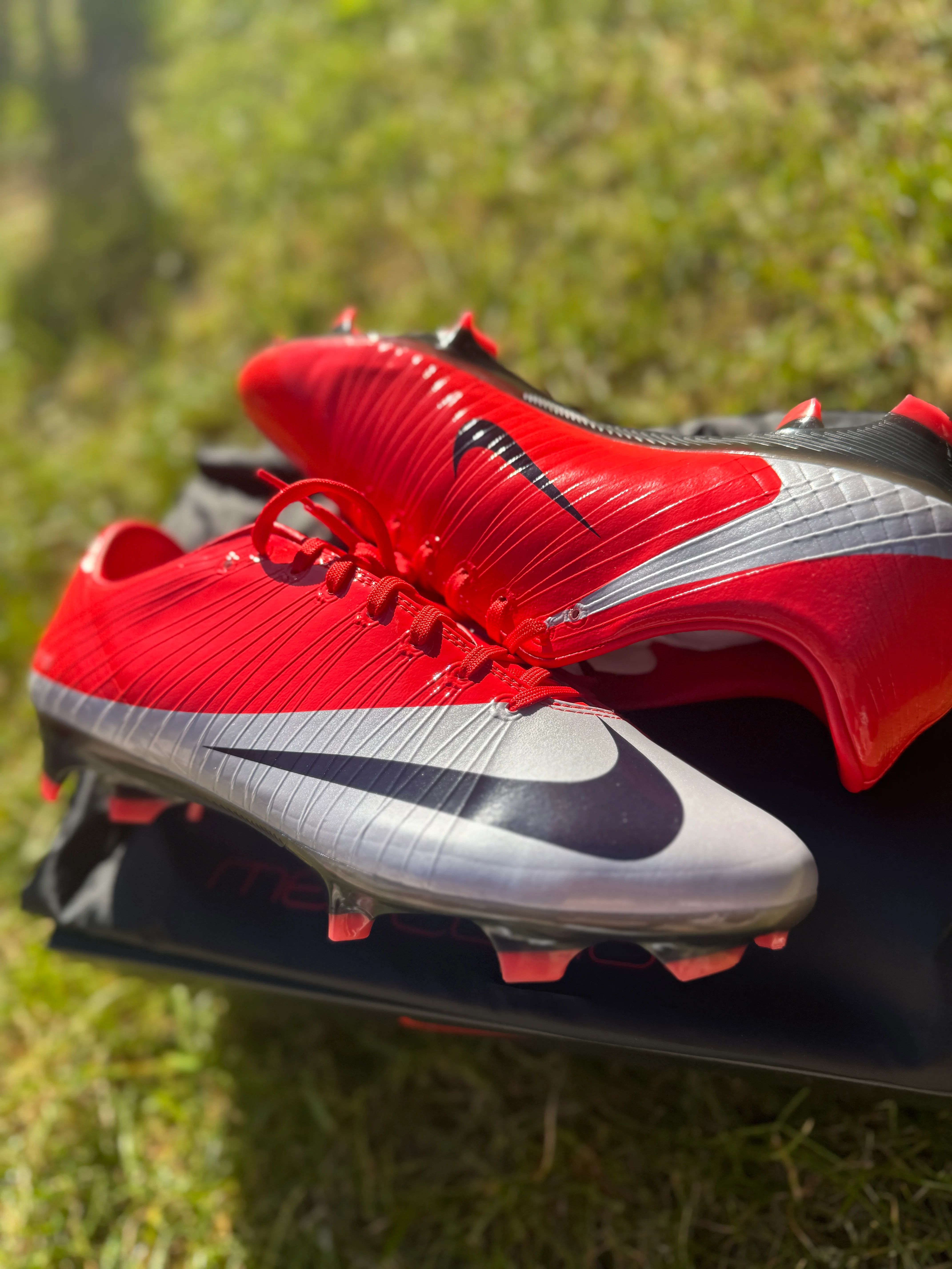 Nike Mercurial Superfly RGN SE FG - Red / Silver