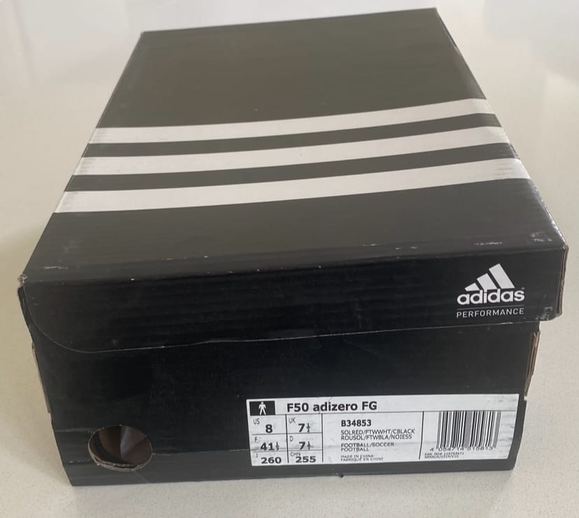 2015 Adidas F50 Adizero FG Solar Red Men’s BNIB