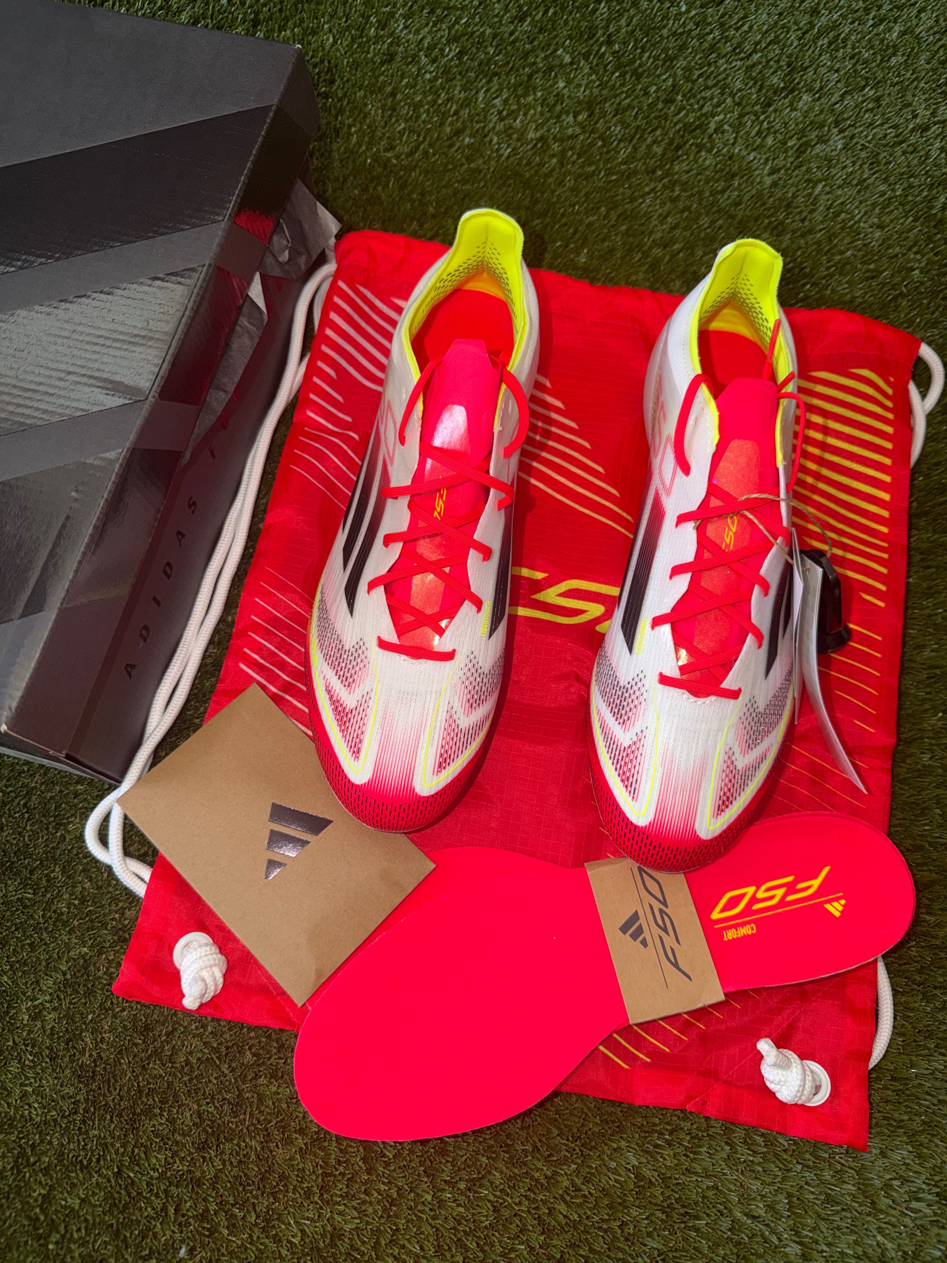 Adidas F50 Elite Laced Soft Ground Solar Red 