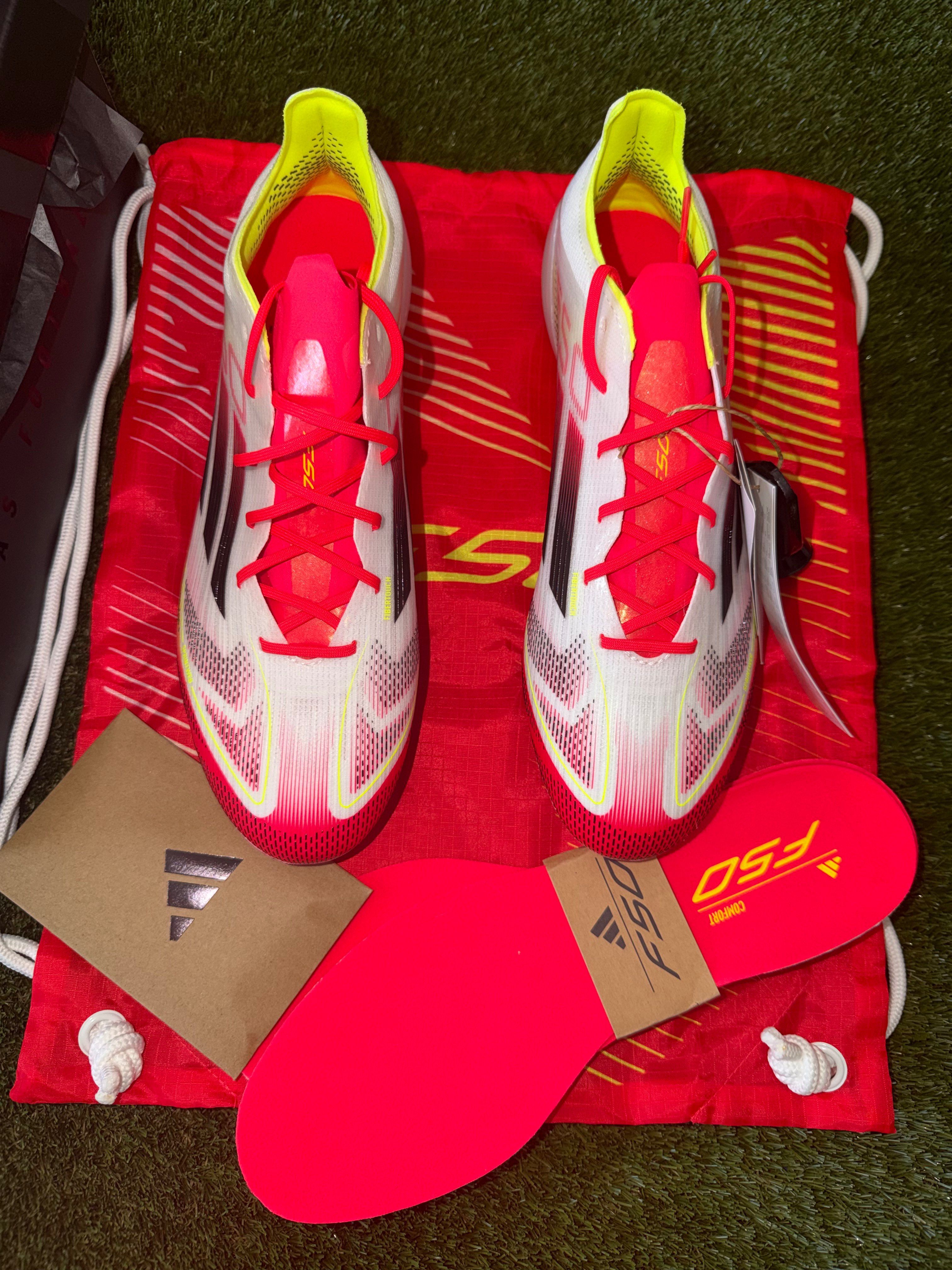 Adidas F50 Elite Laced Soft Ground Solar Red 