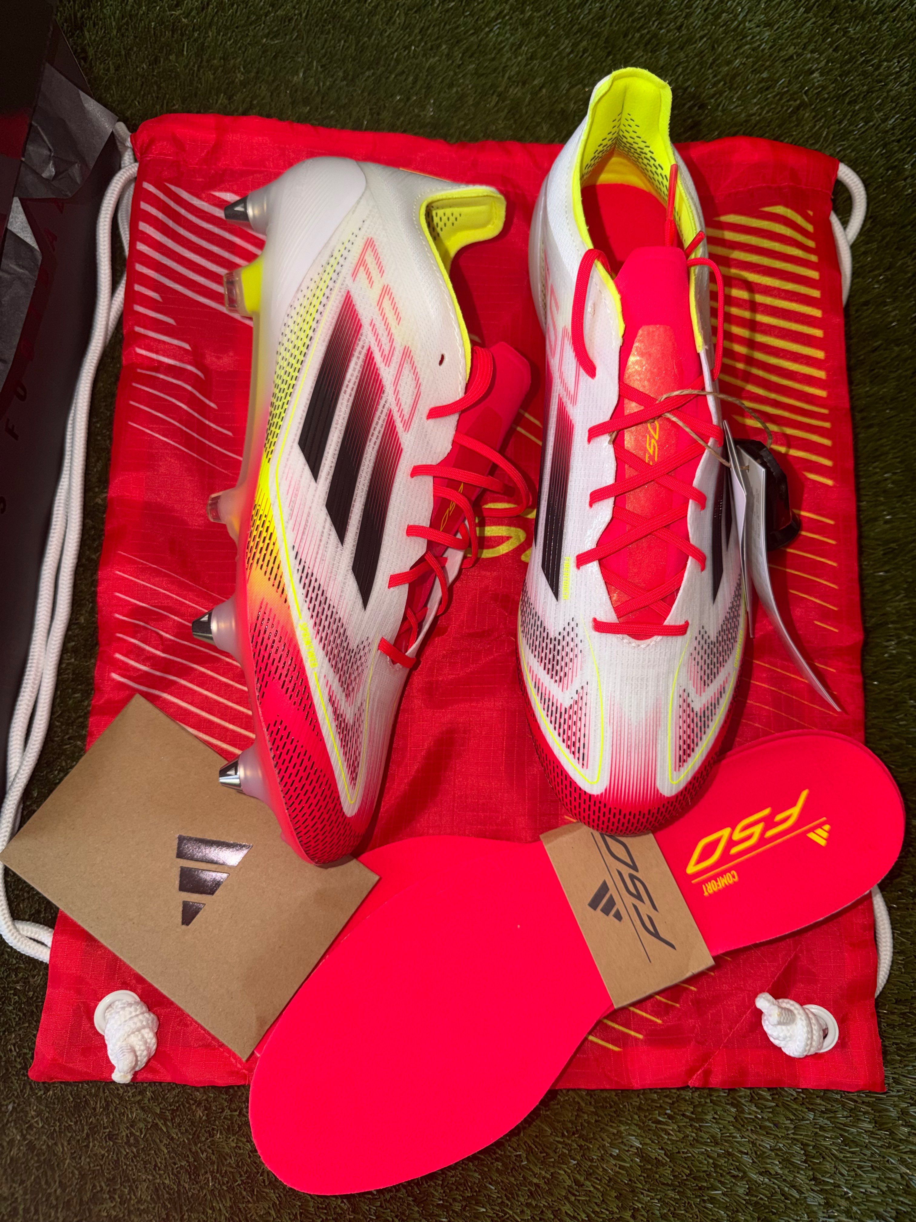Adidas F50 Elite Laced Soft Ground Solar Red 