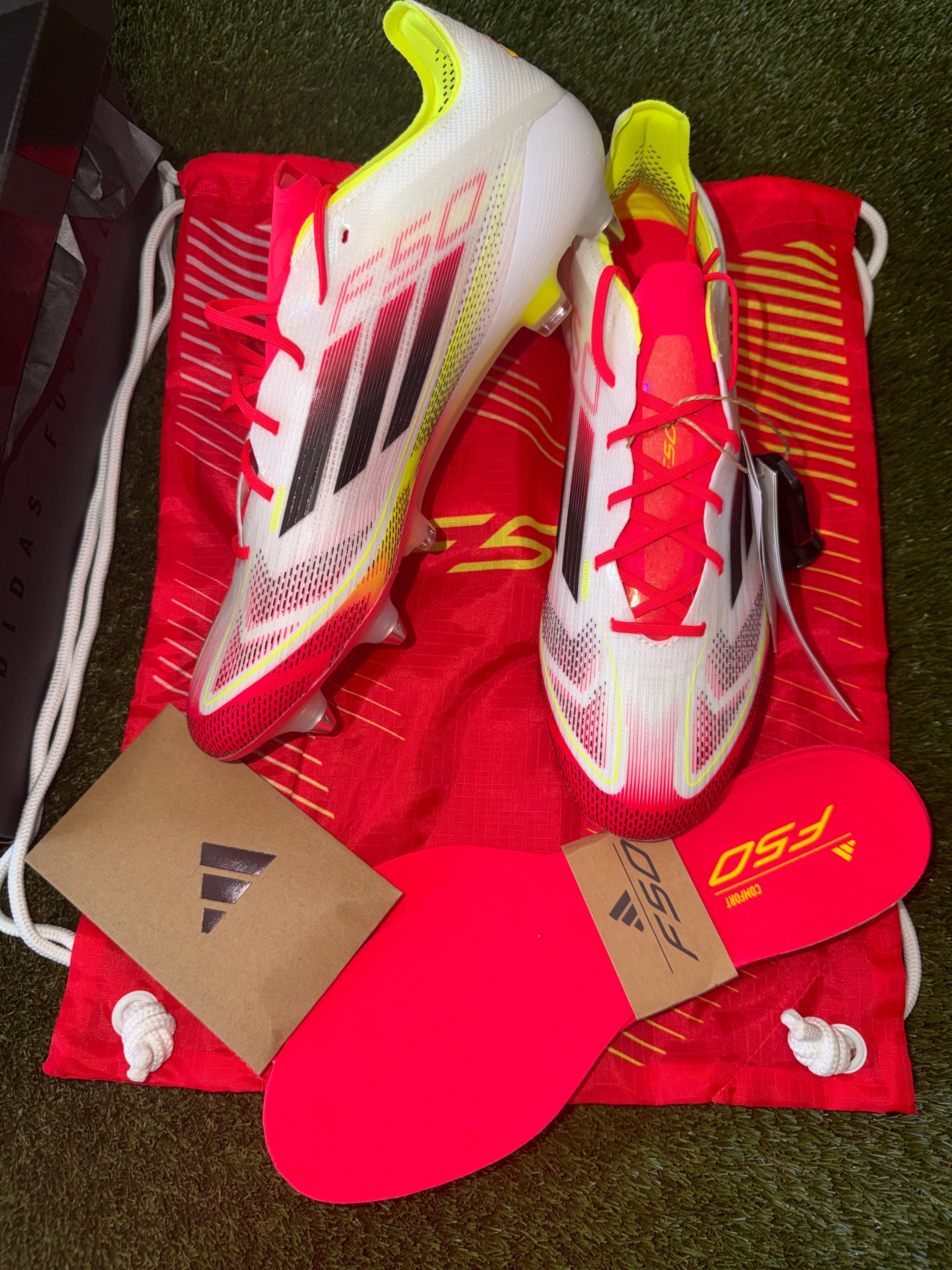 Adidas F50 Elite Laced Soft Ground Solar Red 