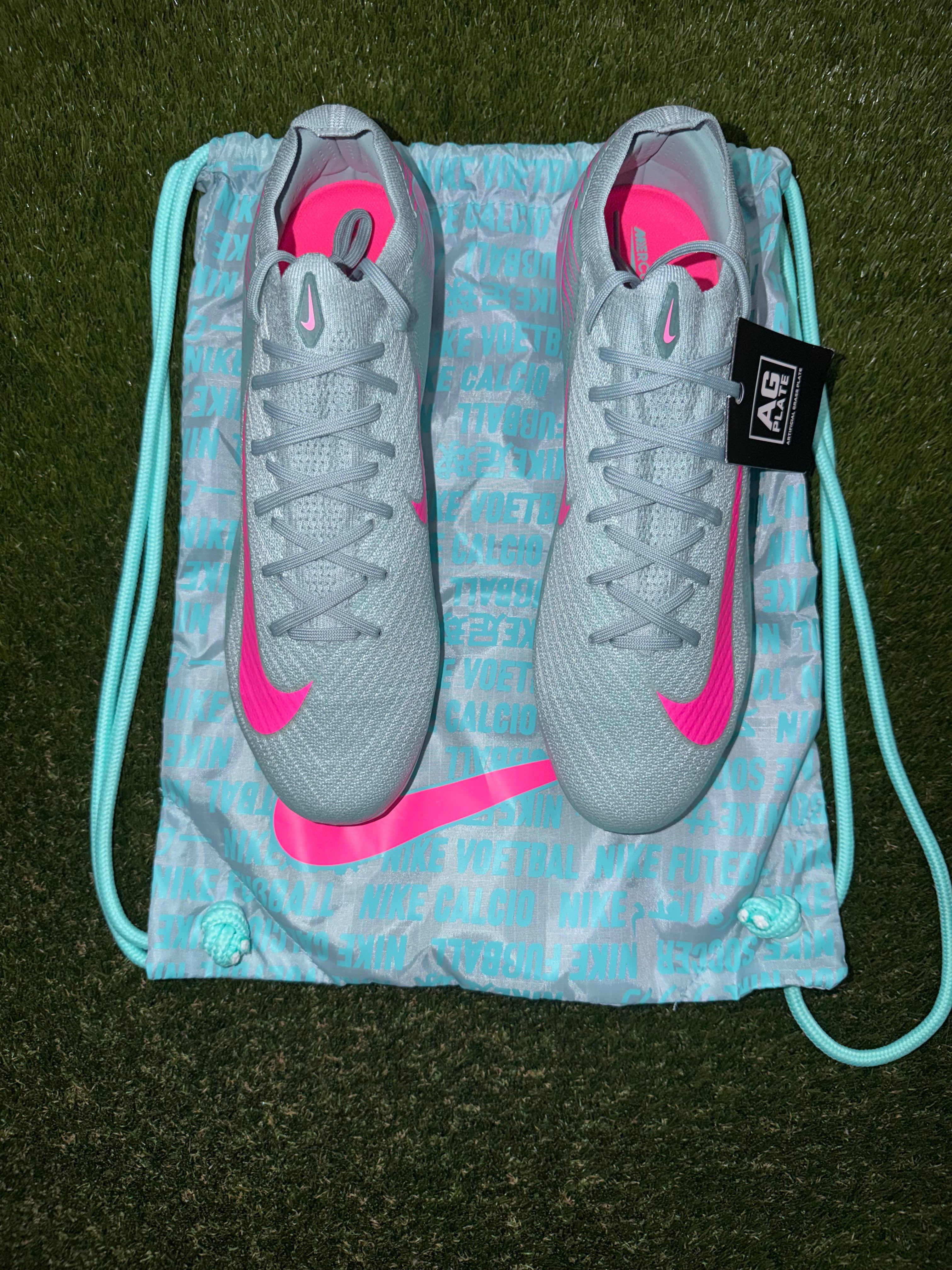 Nike Mercurial Vapor 16 AG Sole Plate Light Blue / Pink