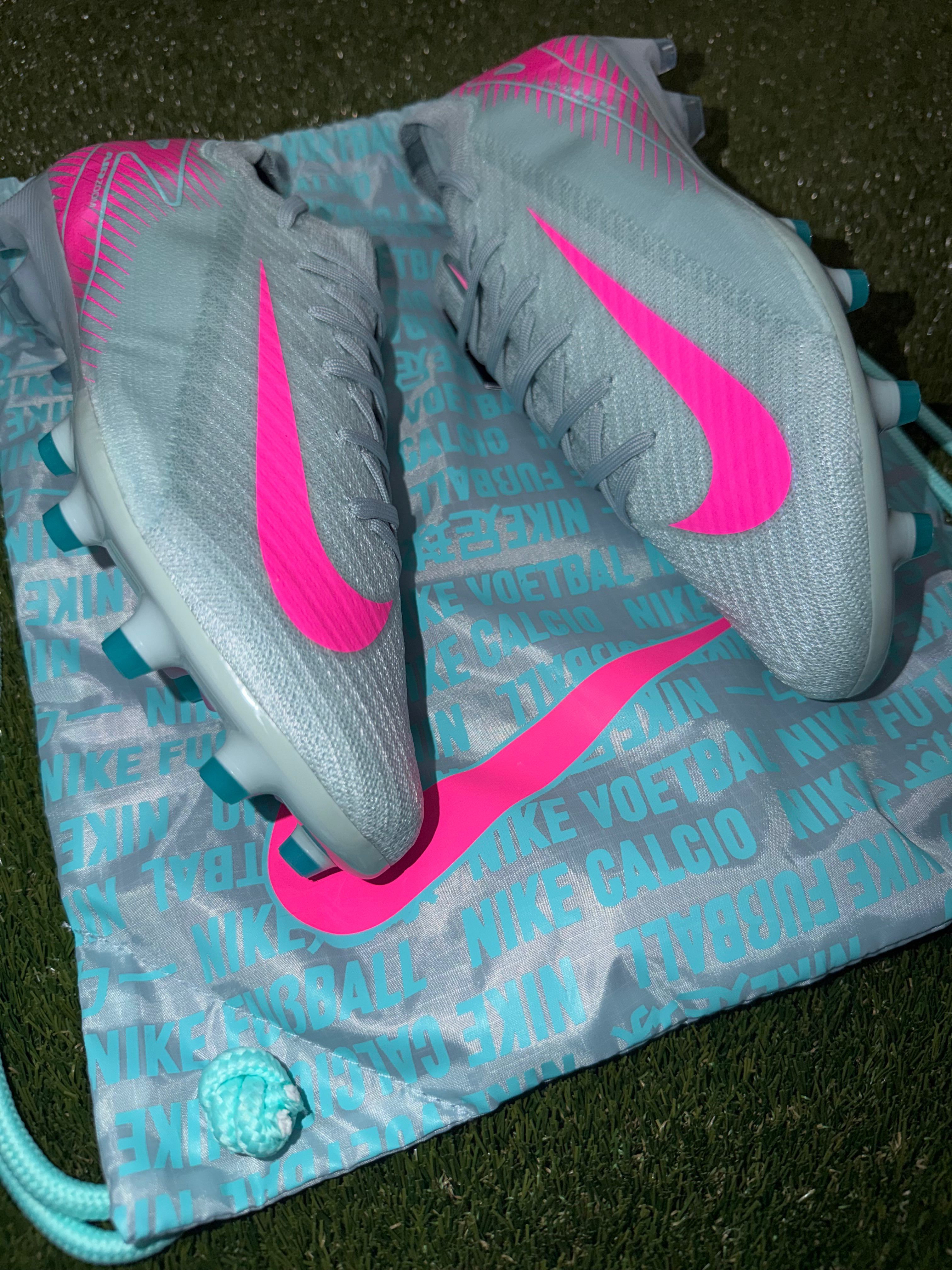 Nike Mercurial Vapor 16 AG Sole Plate Light Blue / Pink