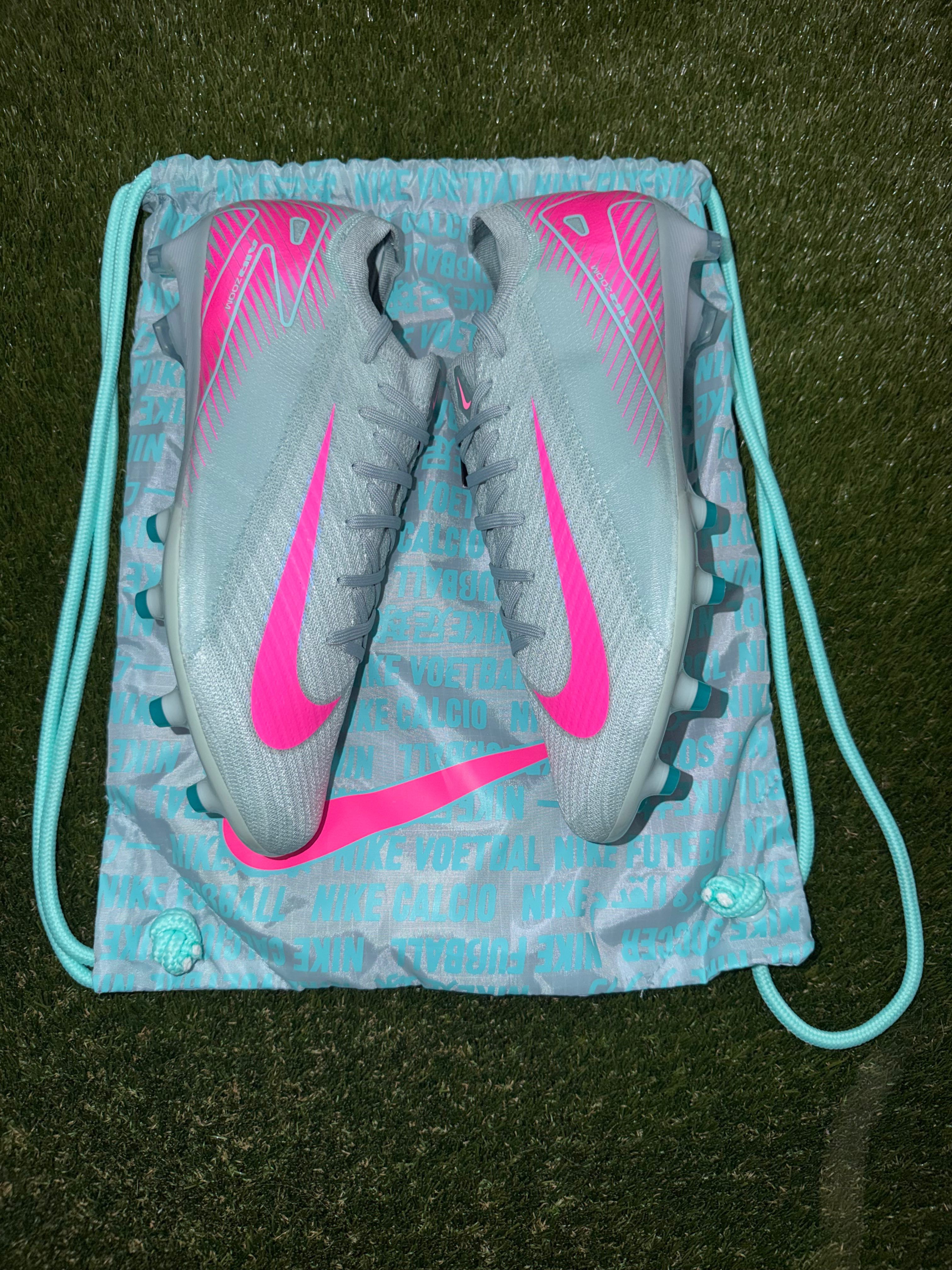 Nike Mercurial Vapor 16 AG Sole Plate Light Blue / Pink