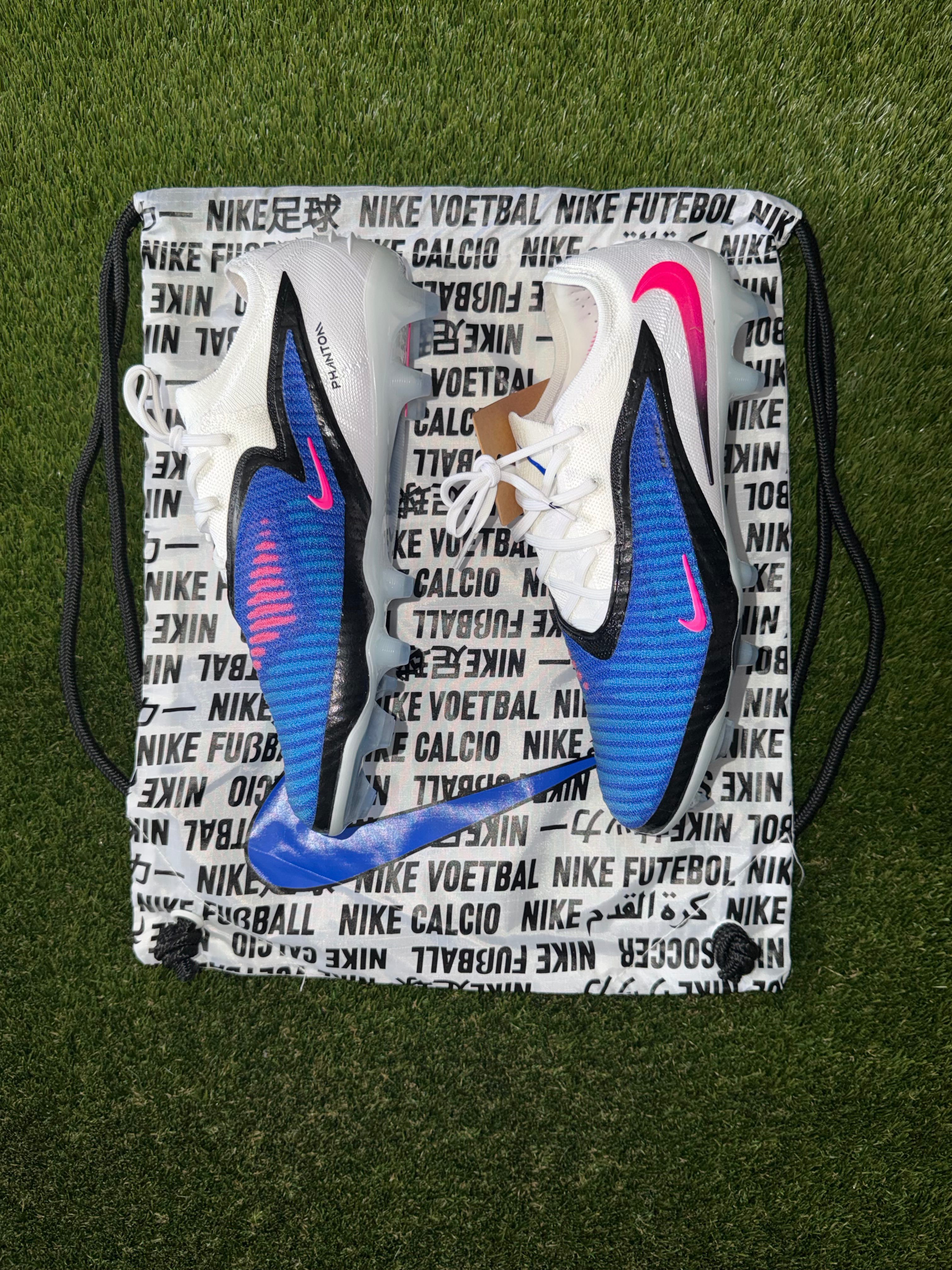 Nike Phantom 6 Elite Blue / White Attack Pack Firm Ground