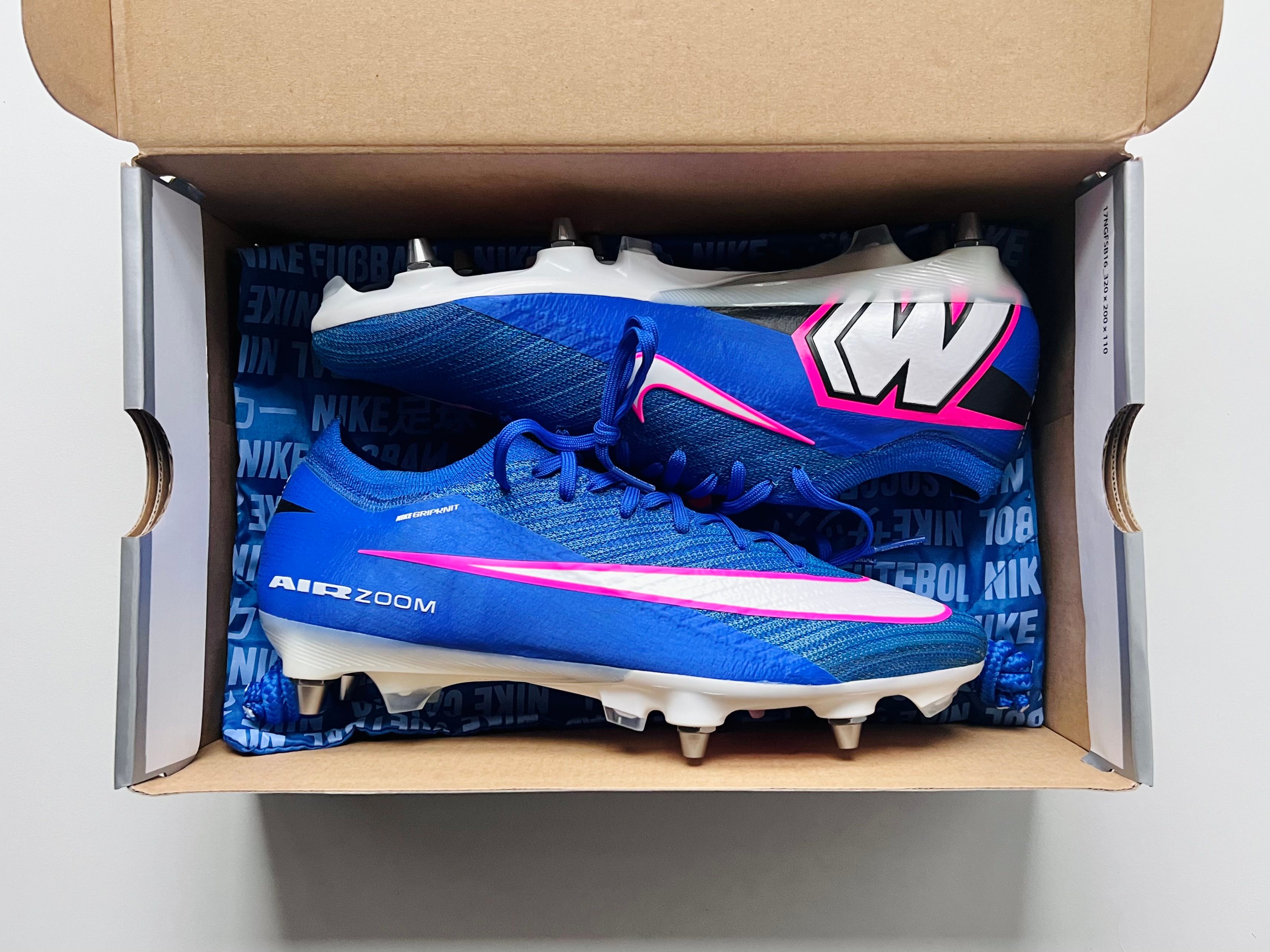 Nike Air Zoom Mercurial Vapor 16 Elite SG-PRO Attack - Racer Blue / White