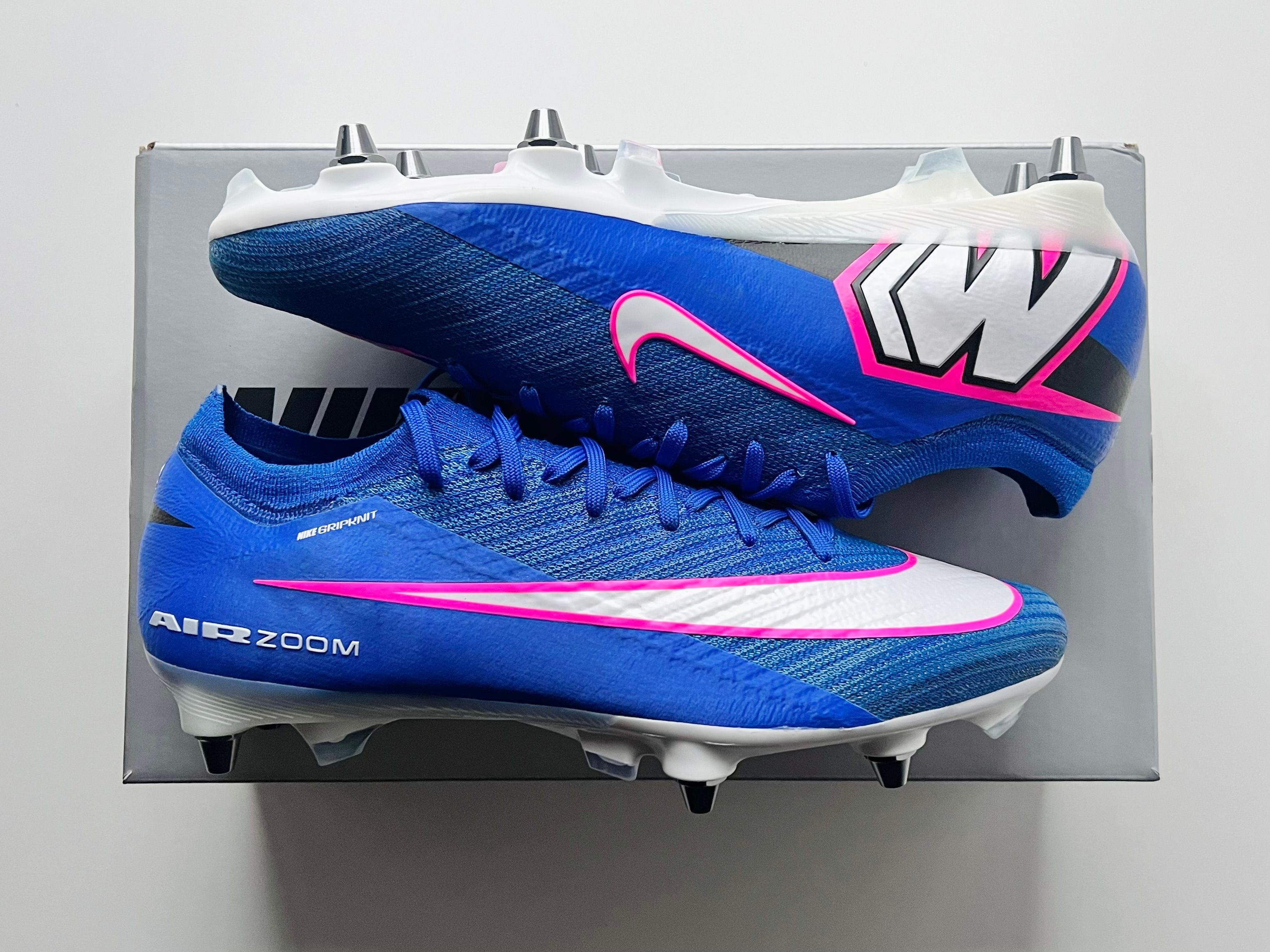 Nike Air Zoom Mercurial Vapor 16 Elite SG-PRO Attack - Racer Blue / White