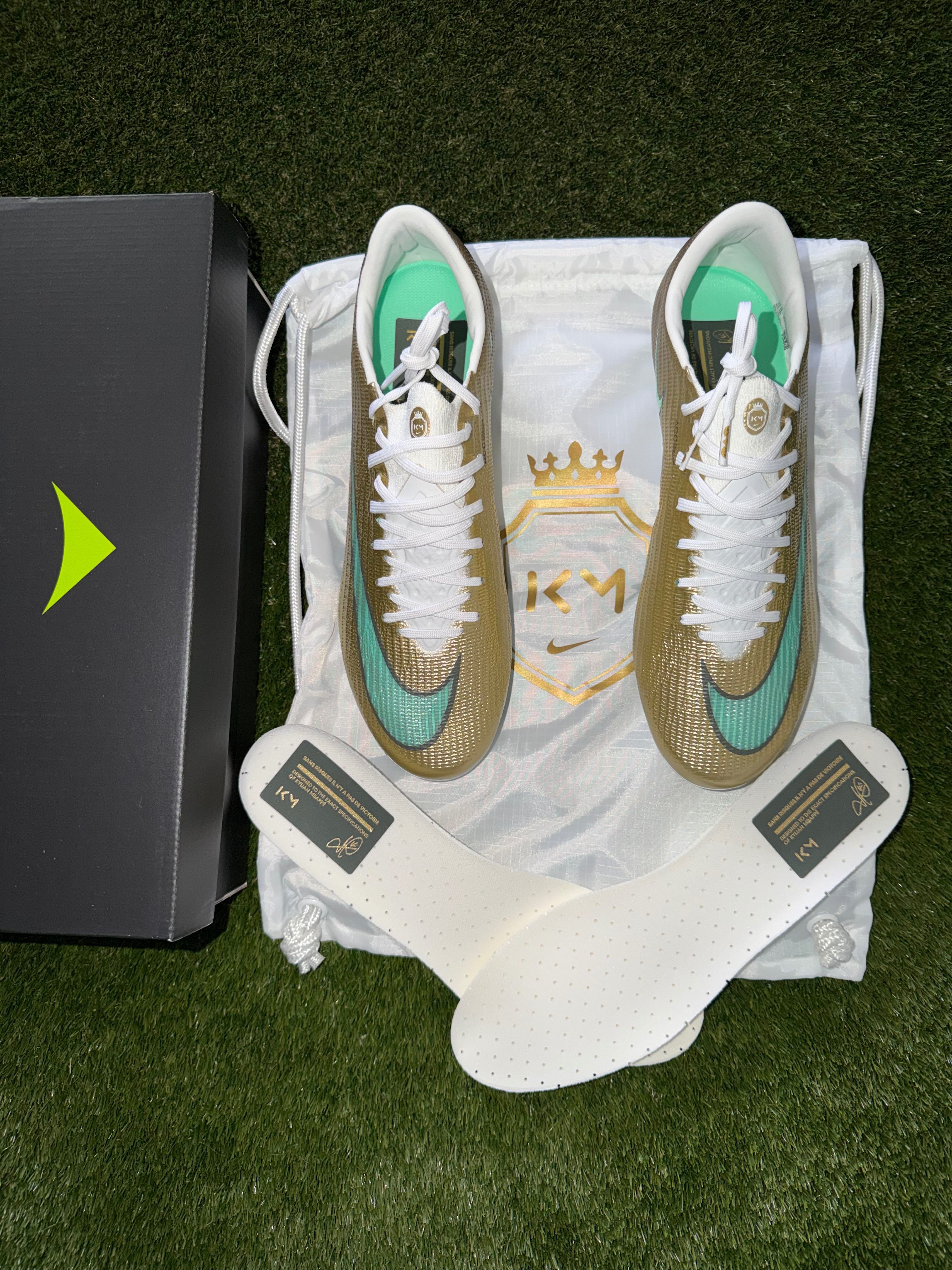 Nike Mercurial Superfly Elite Firm Ground Kylian Mbappe Gold
