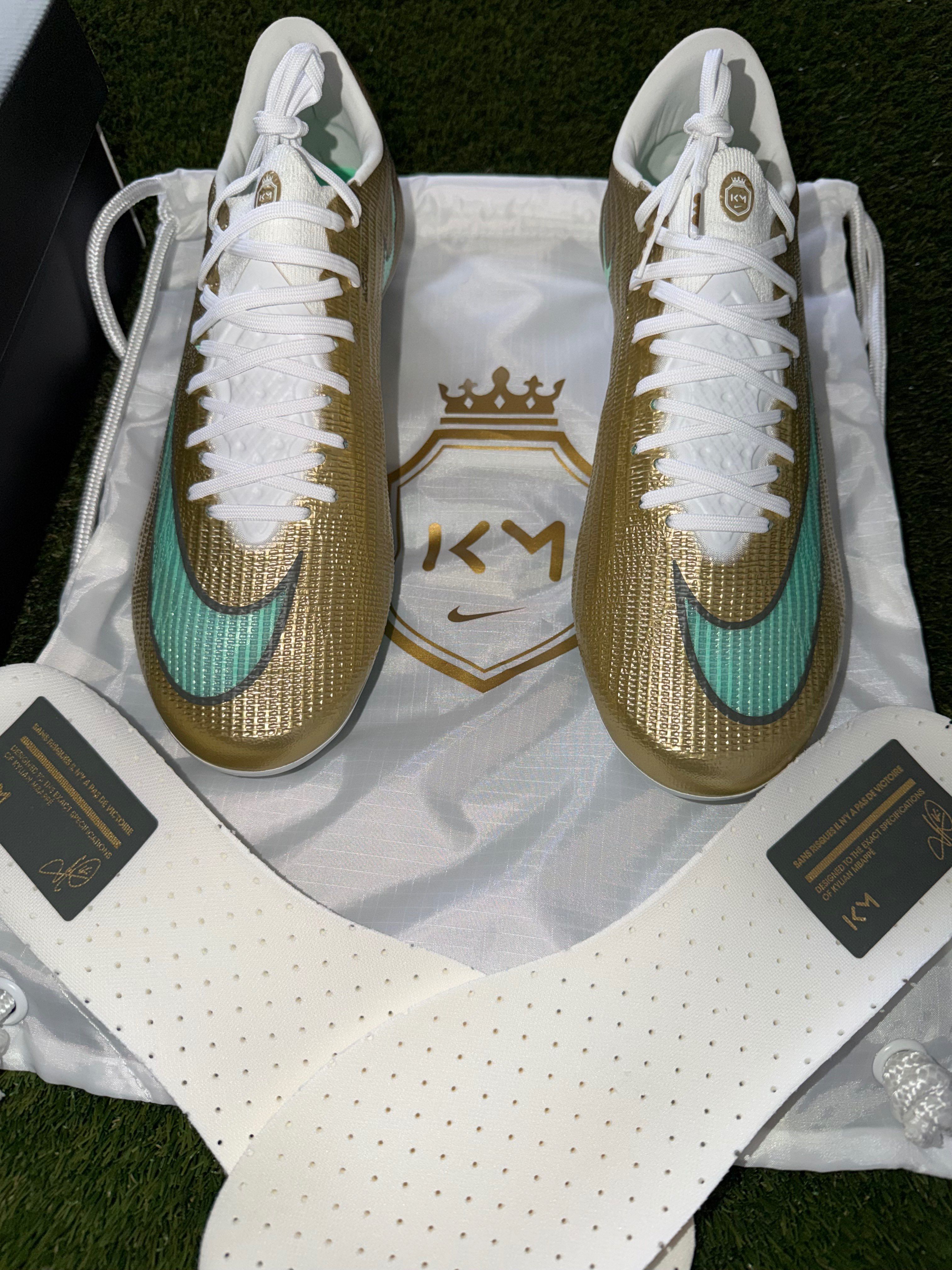 Nike Mercurial Superfly Elite Firm Ground Kylian Mbappe Gold