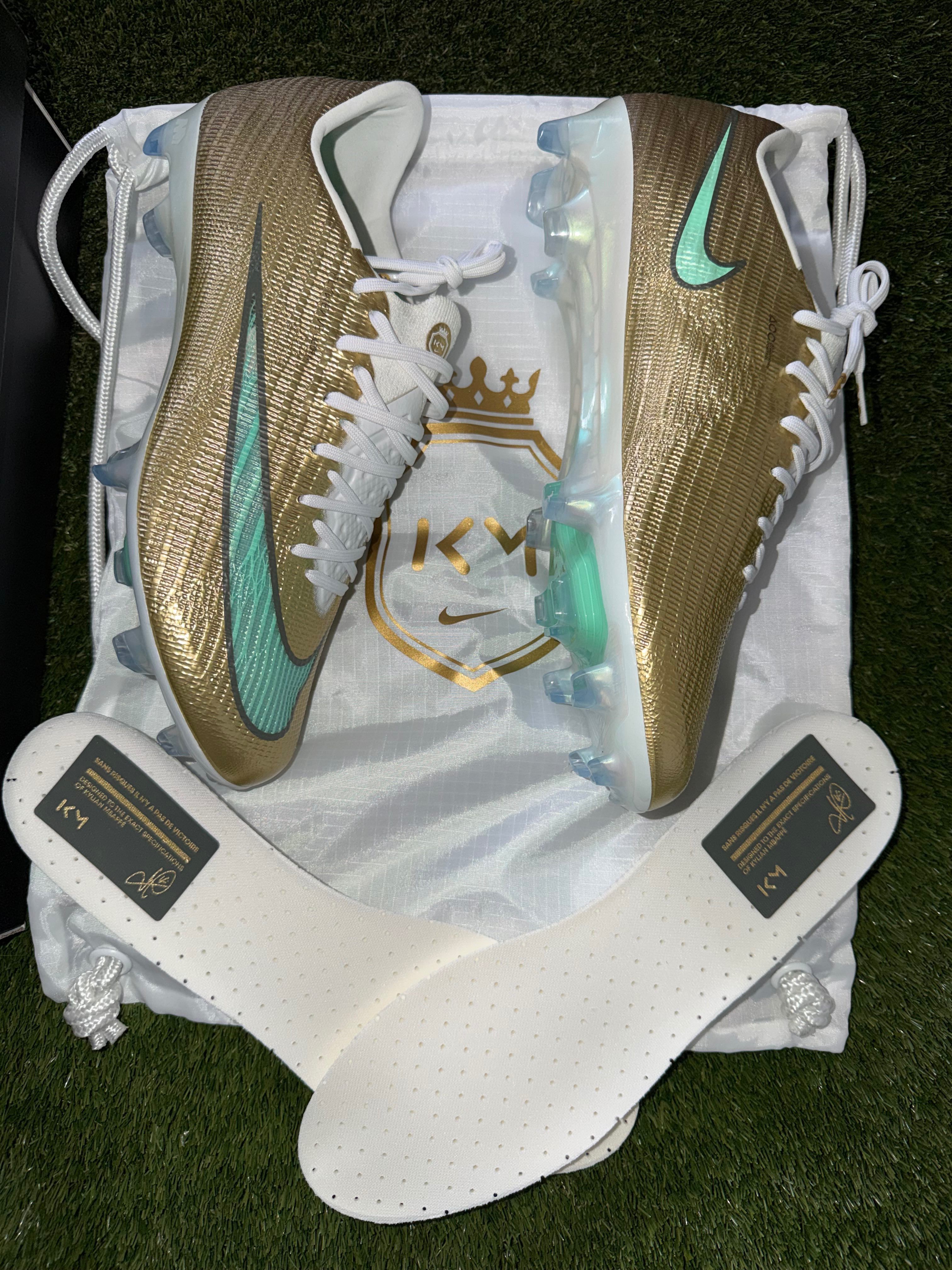 Nike Mercurial Superfly Elite Firm Ground Kylian Mbappe Gold