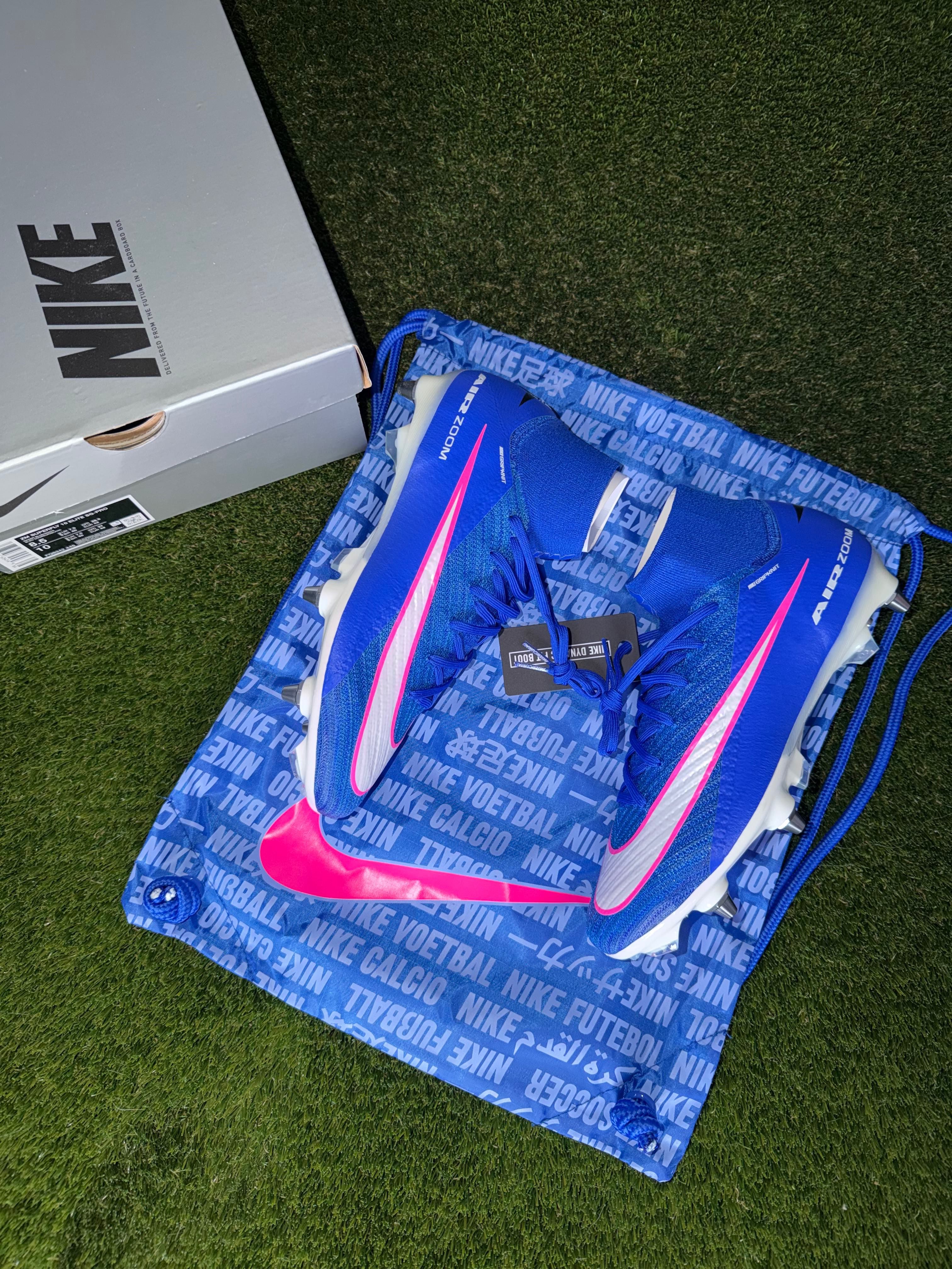 Nike Air Zoom Mercurial Superfly Elite Soft Ground Blue