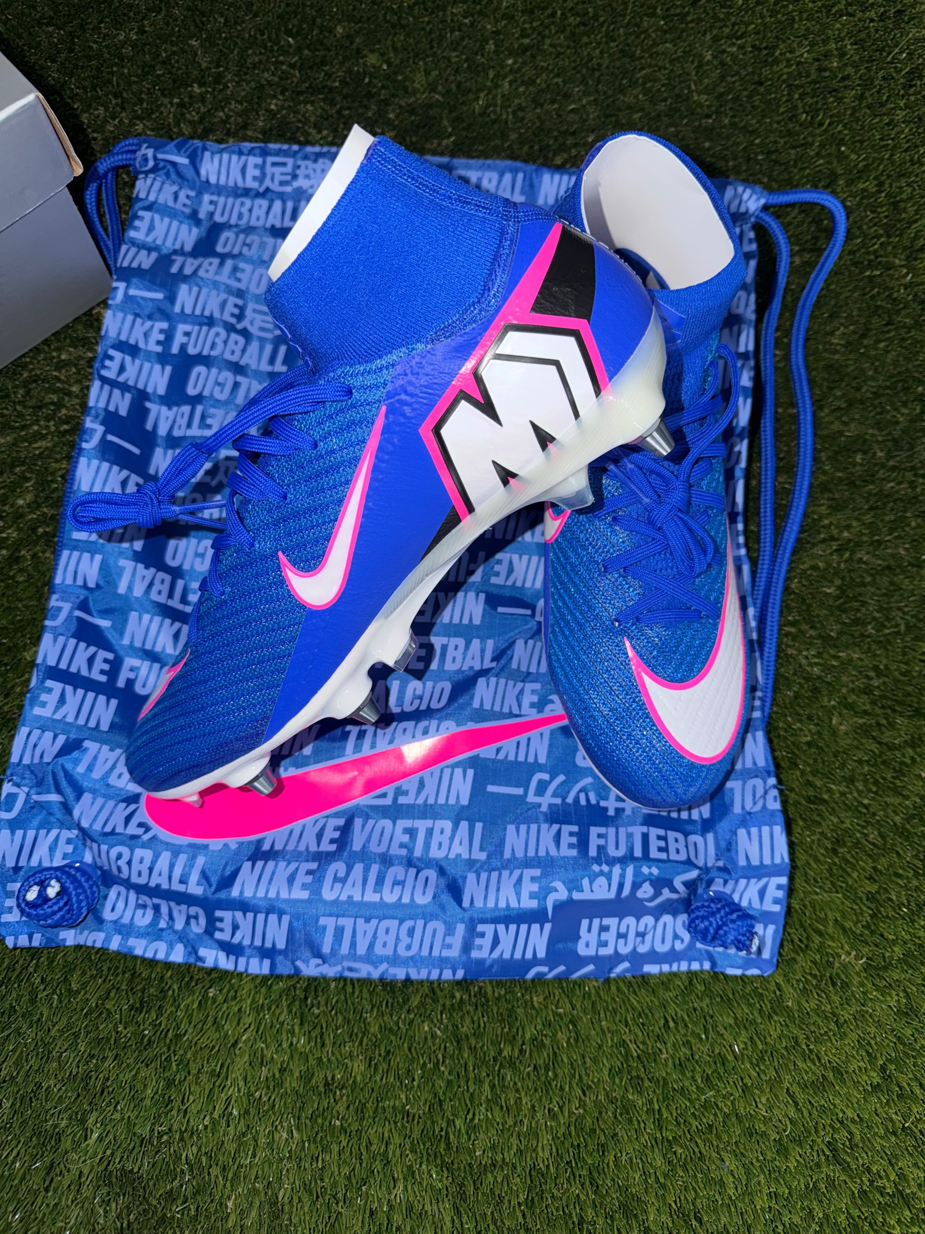 Nike Air Zoom Mercurial Superfly Elite Soft Ground Blue