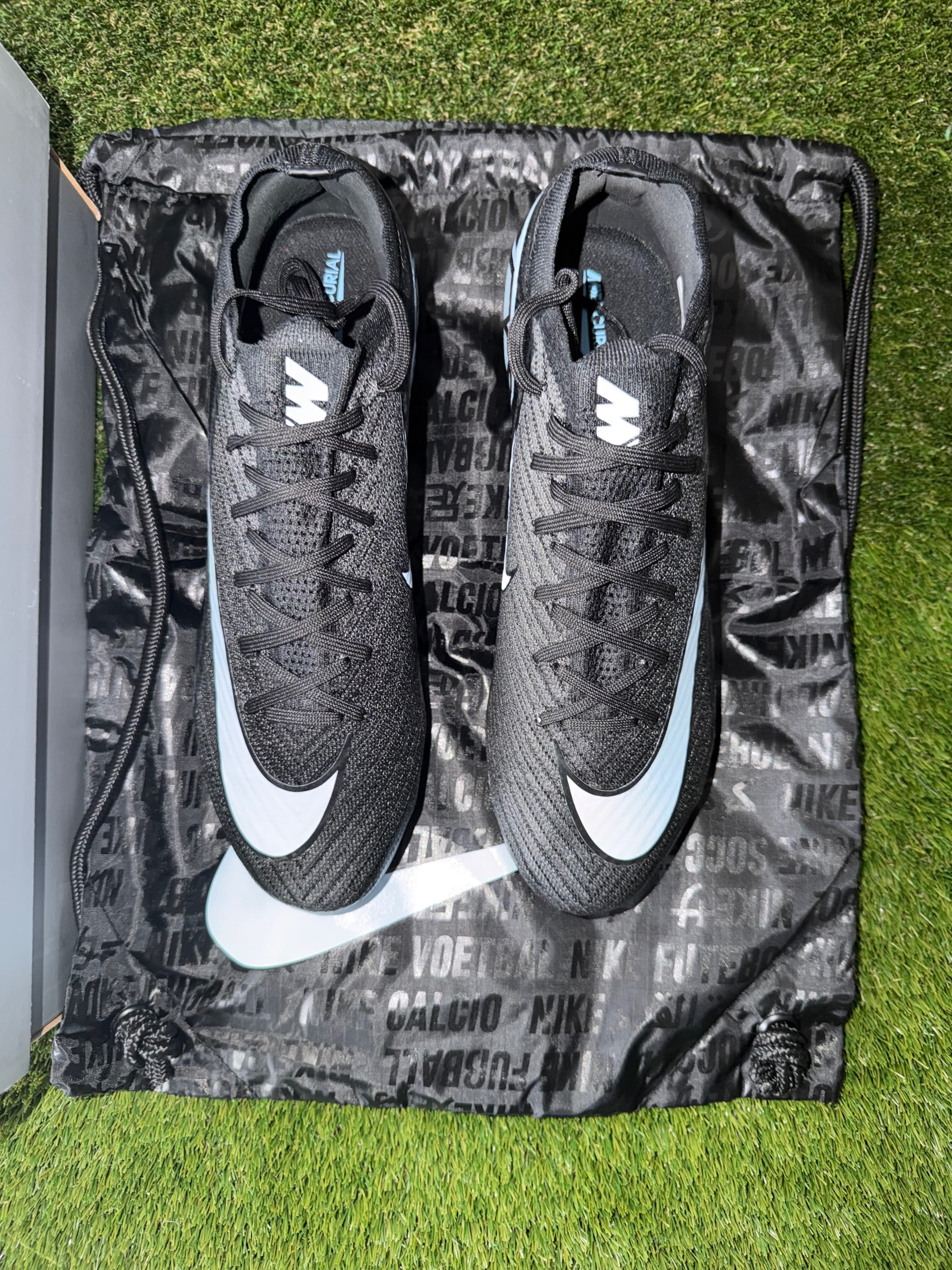 Nike Mercurial Vapor 16 Elite Firm Ground Black / Ice Blue