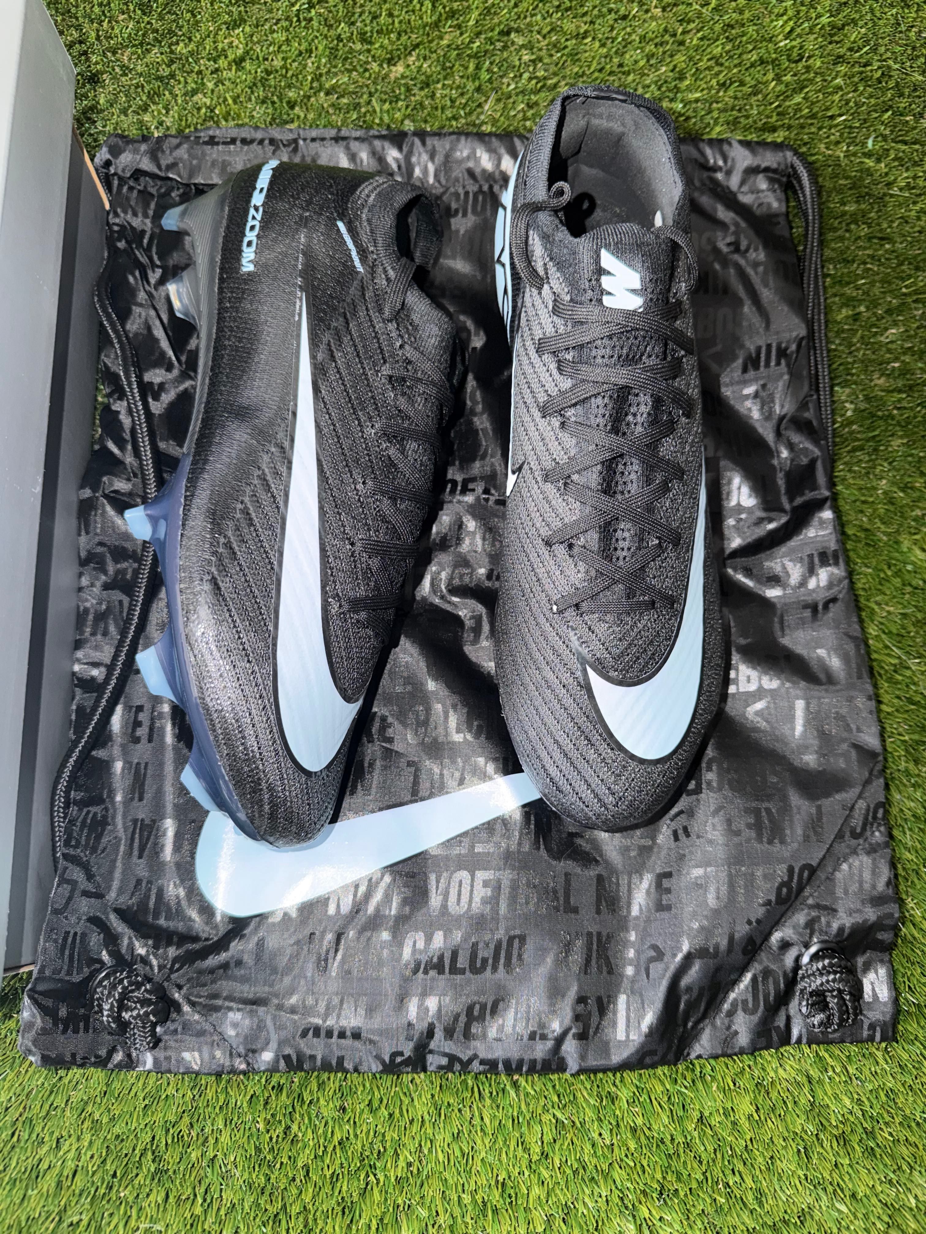 Nike Mercurial Vapor 16 Elite Firm Ground Black / Ice Blue