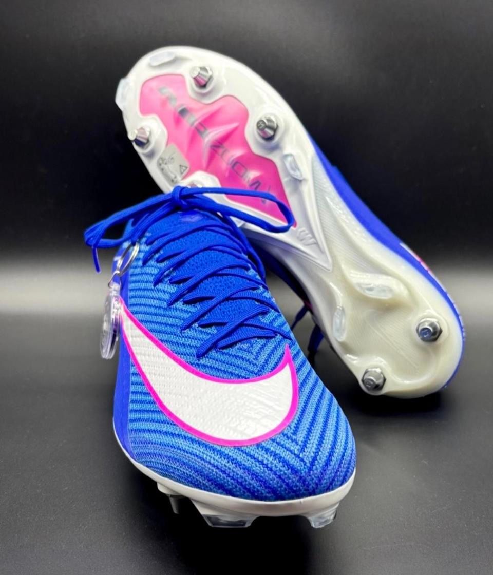Nike Zoom Vapor 16 Elite SG Football Boots Size 11 🔵🟣