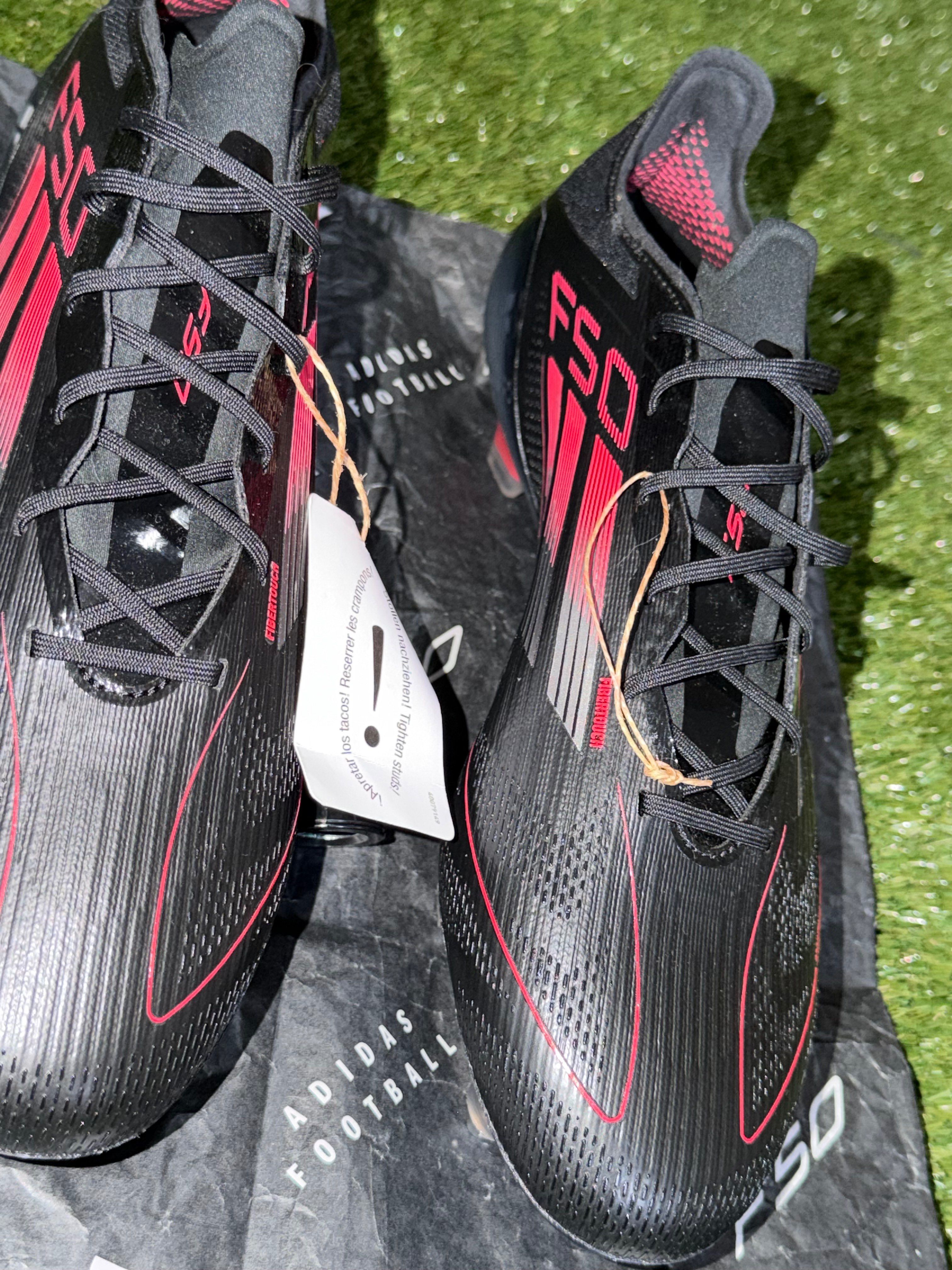 Adidas F50 Elite SG Black Iron / Red