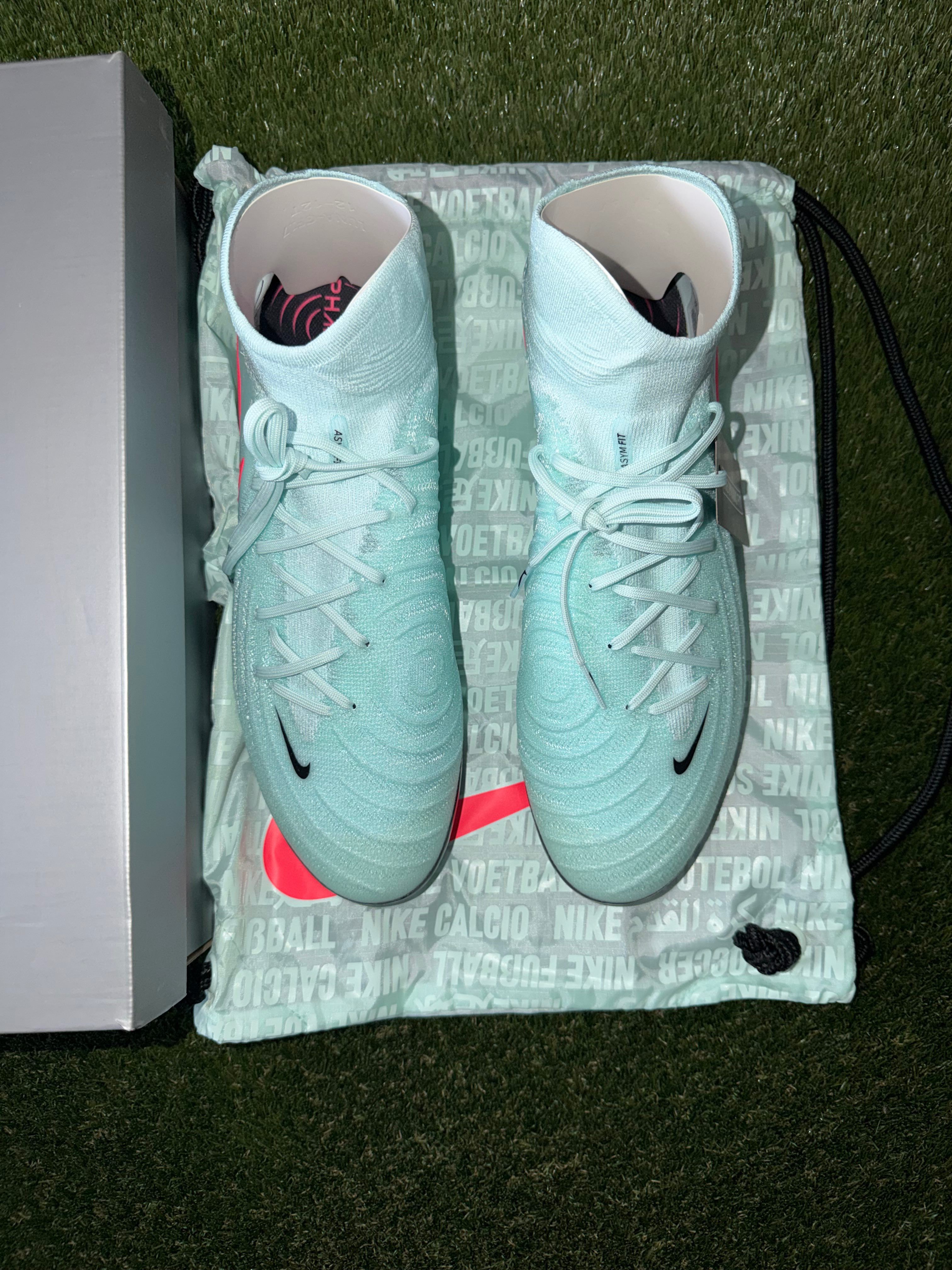 Nike Phantom Luna 2 Elite Firm Ground Light Blue / Red