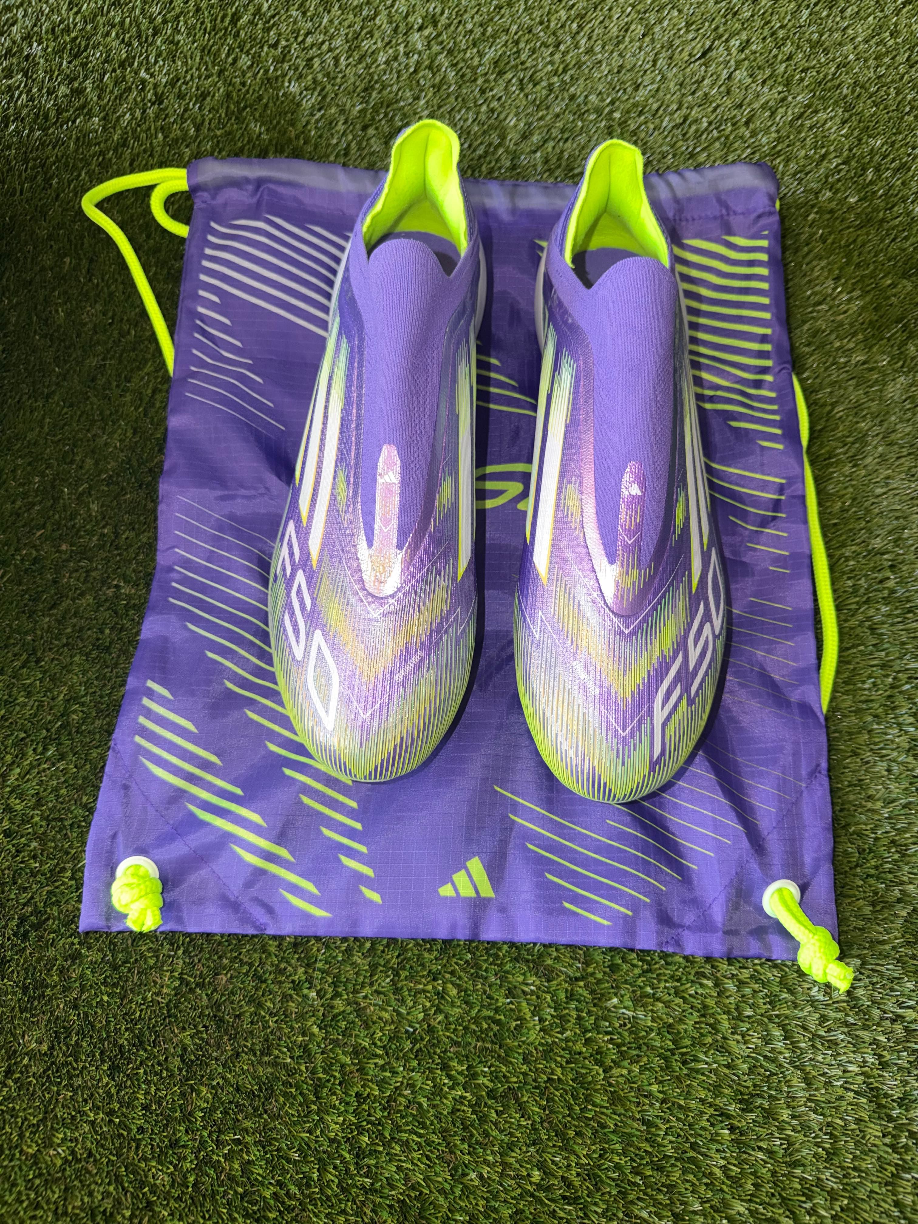 Adidas F50 Elite Laceless Soft Ground Purple Rush