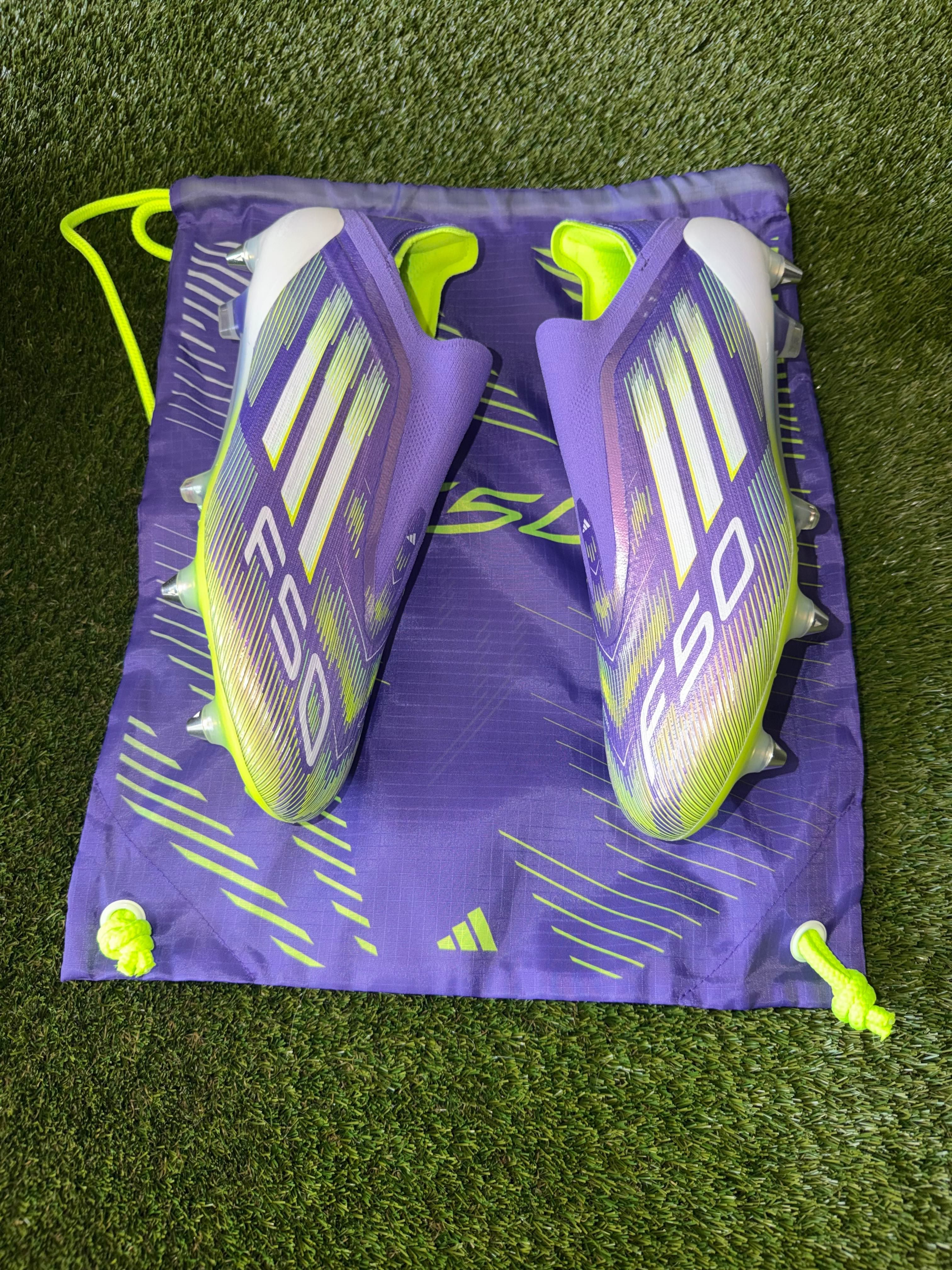 Adidas F50 Elite Laceless Soft Ground Purple Rush