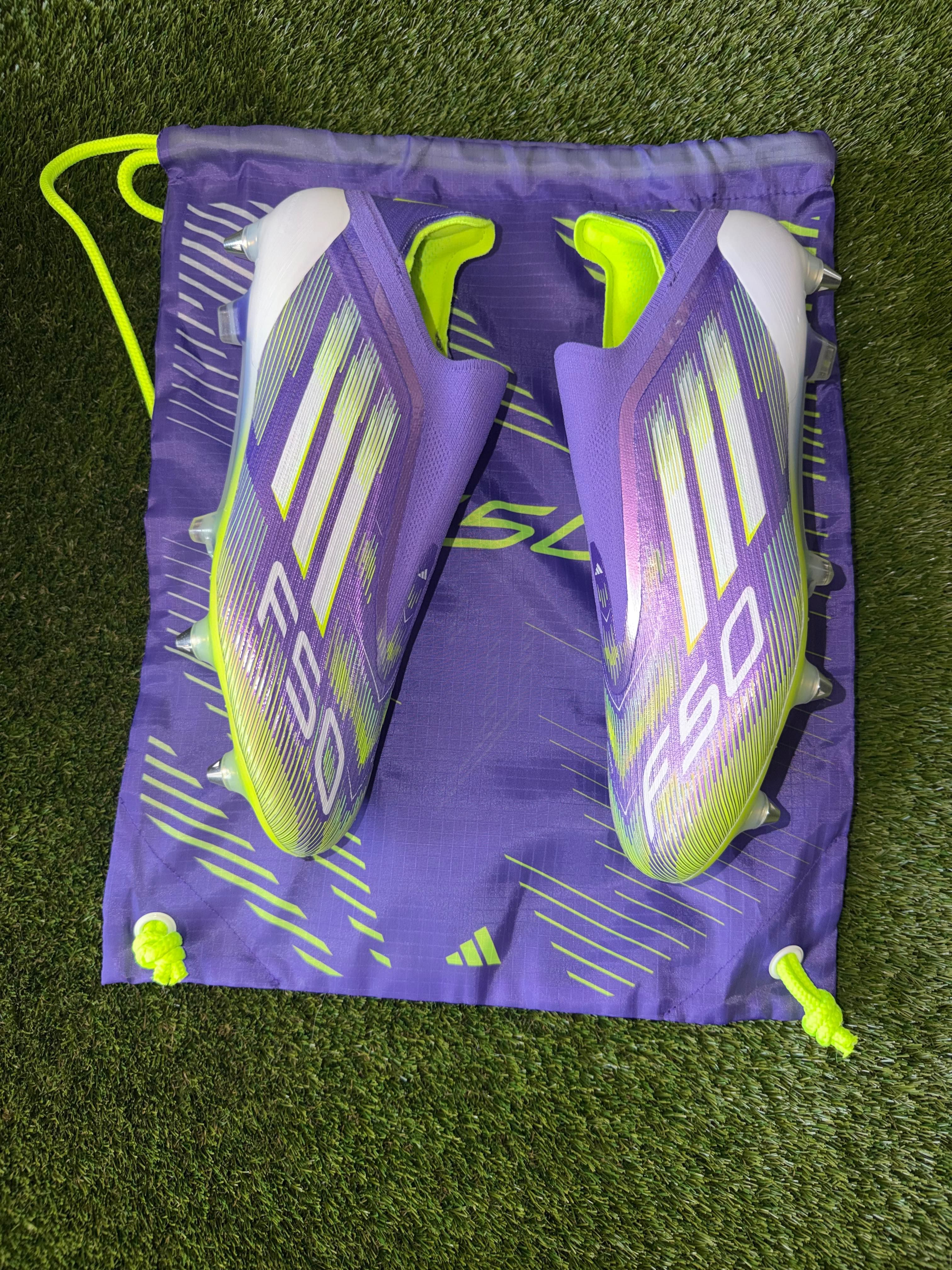 Adidas F50 Elite Laceless Soft Ground Purple Rush