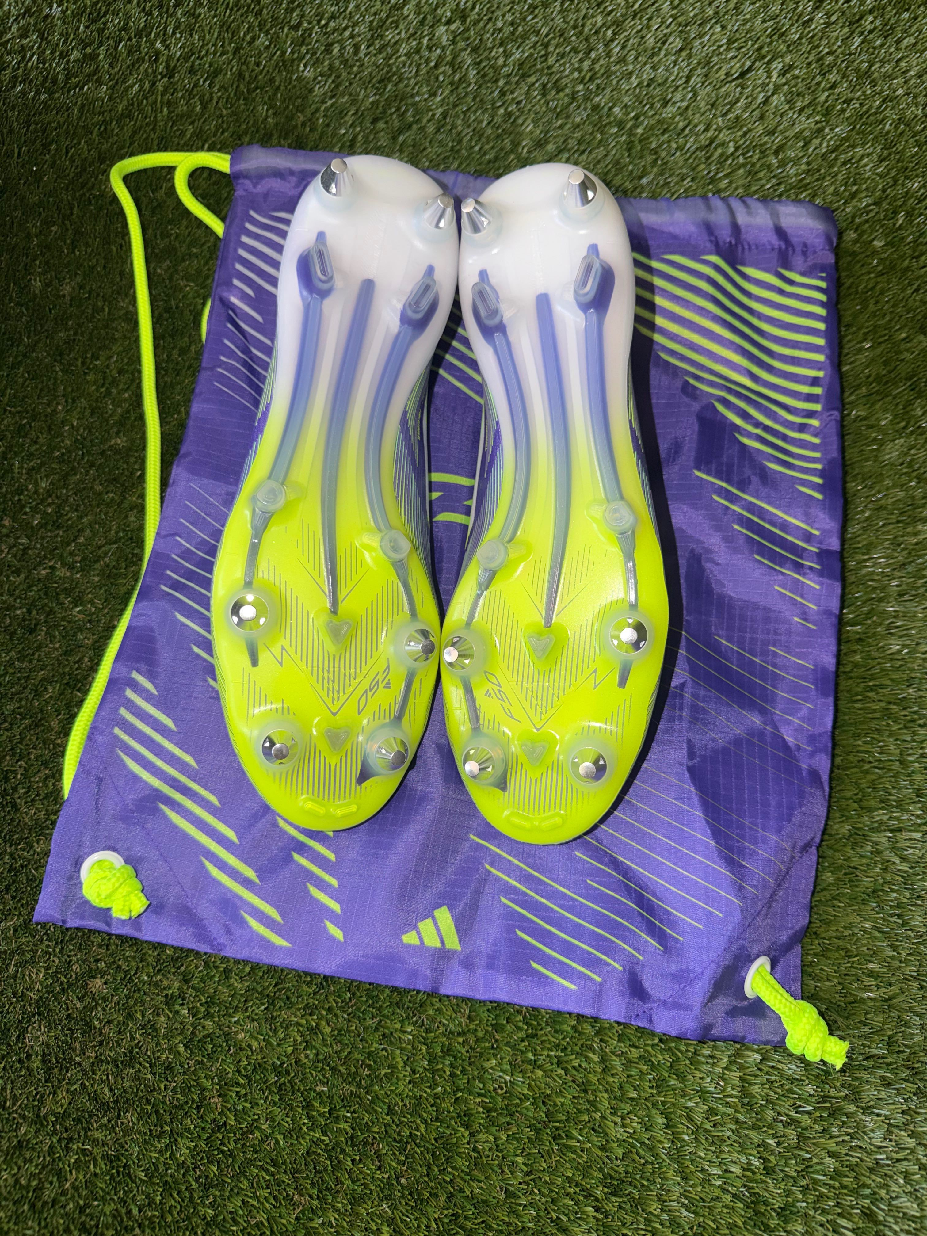Adidas F50 Elite Laceless Soft Ground Purple Rush