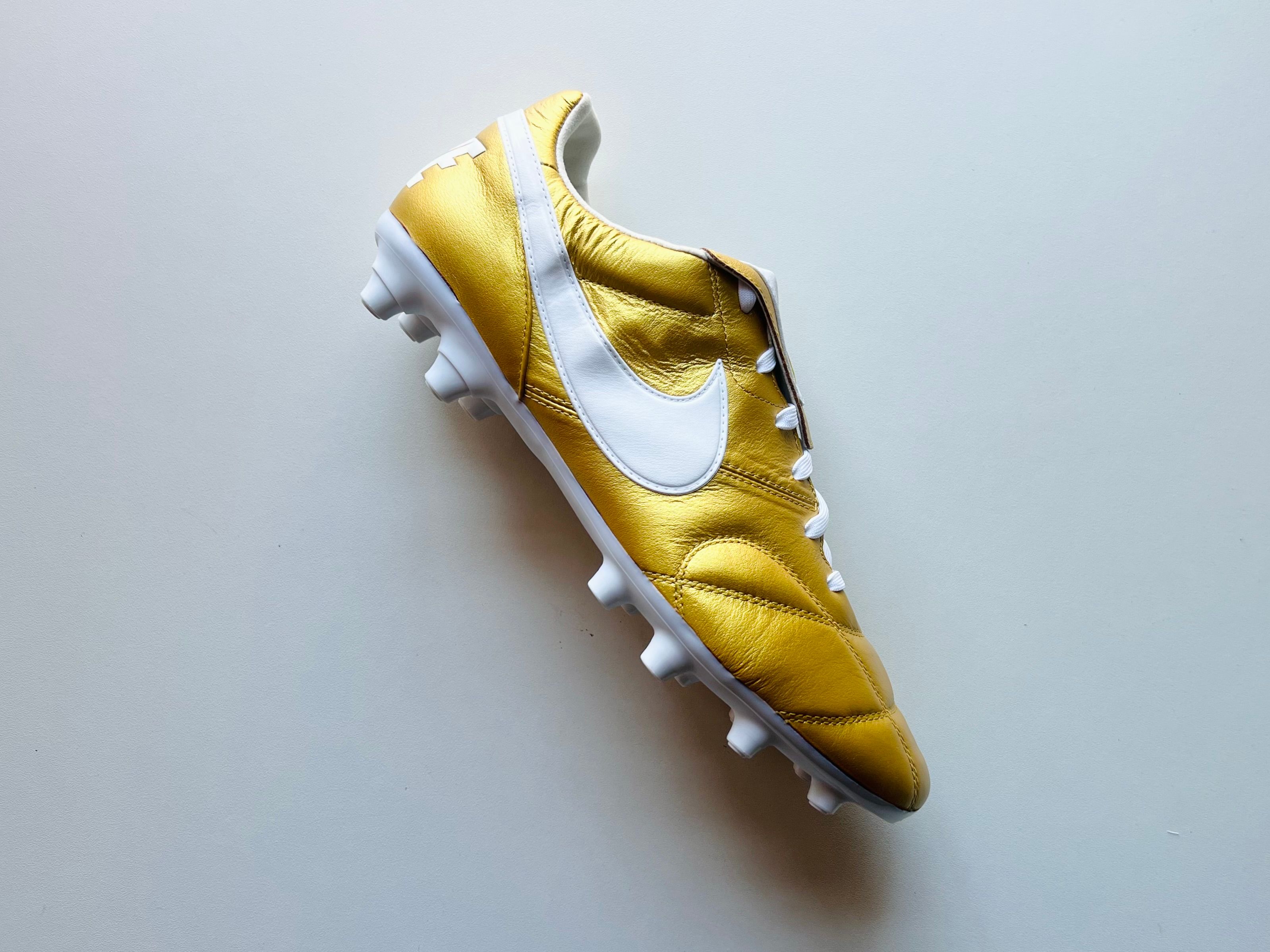 Nike Premier II FG - Metallic Vivid Gold / White