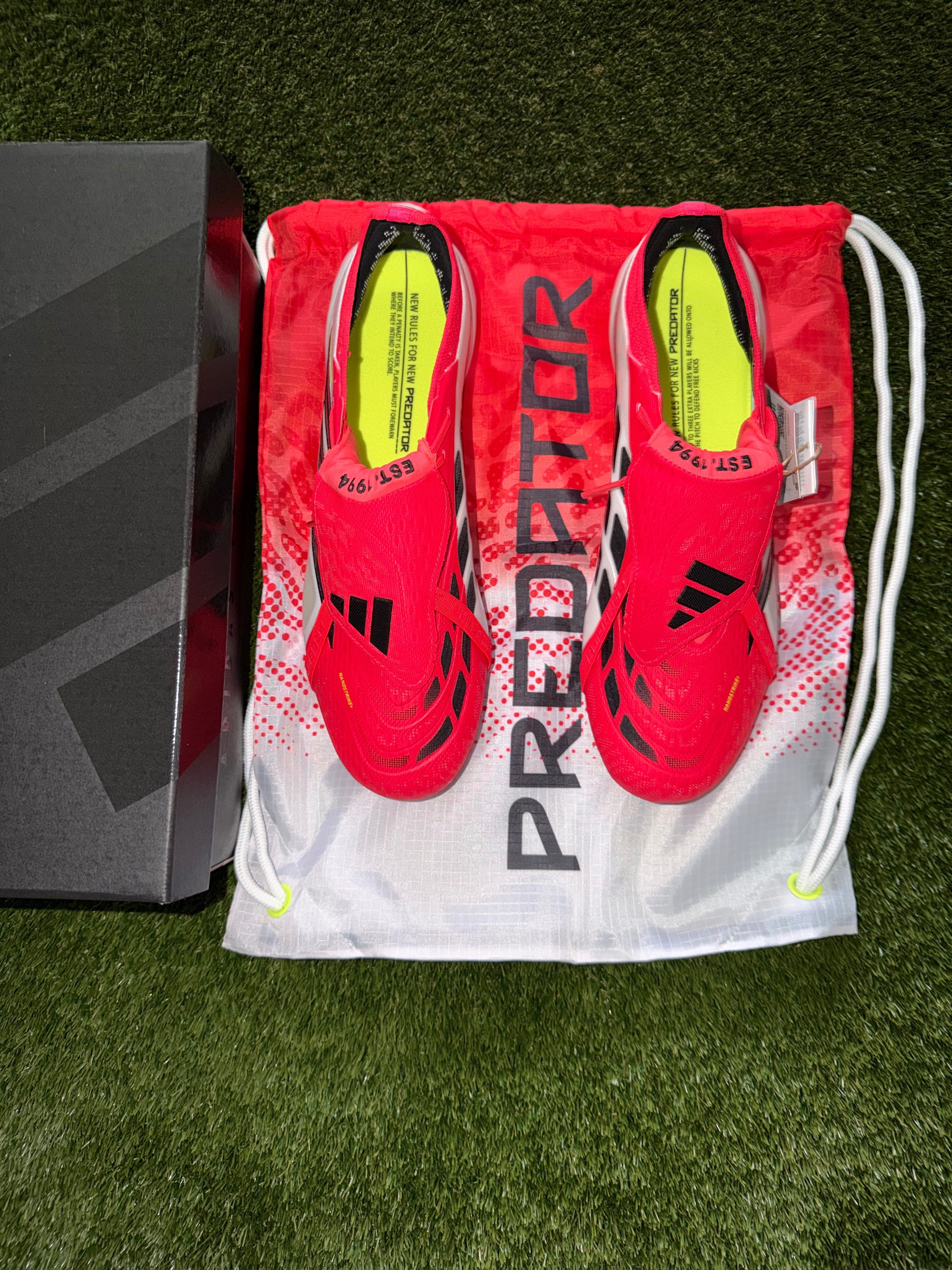 Adidas Predator Elite Tongue Firm Ground Red