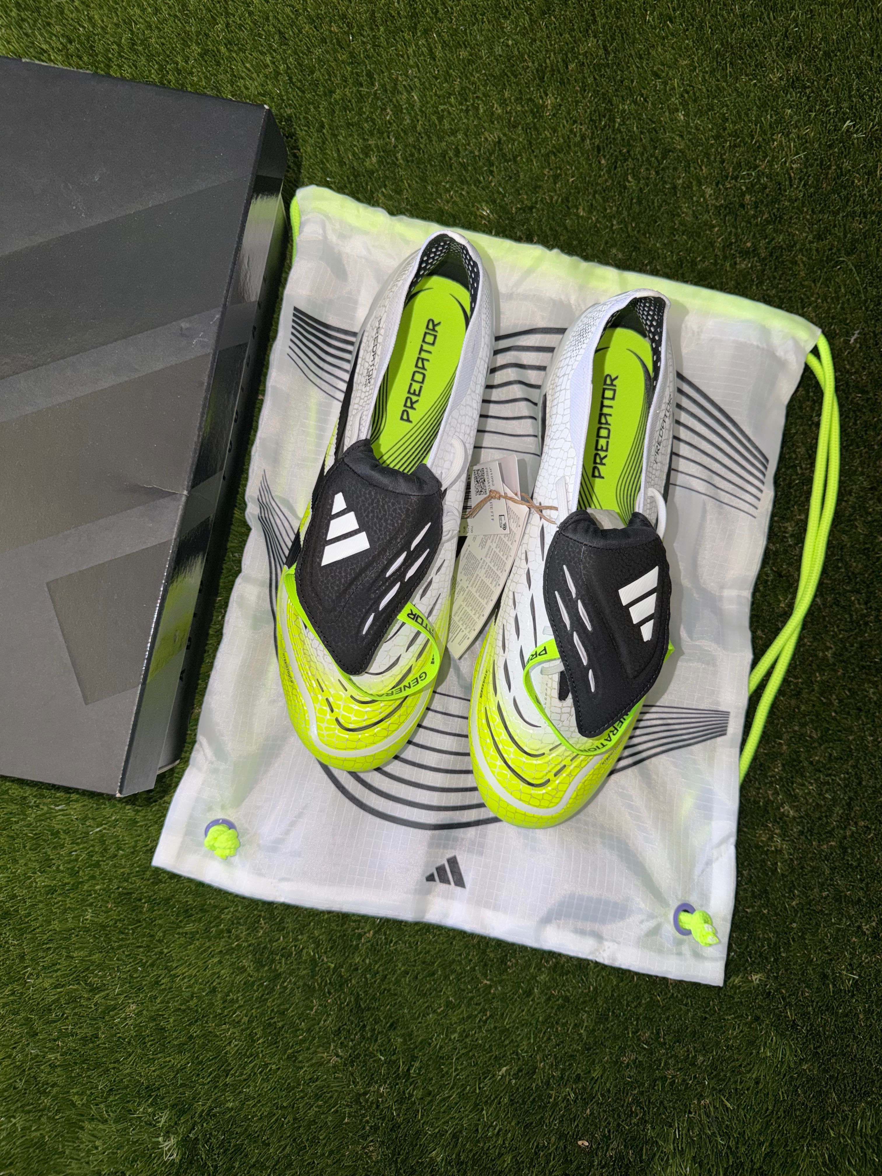 Adidas Predator Elite FT Elite Firm Ground Black/Grey/Green