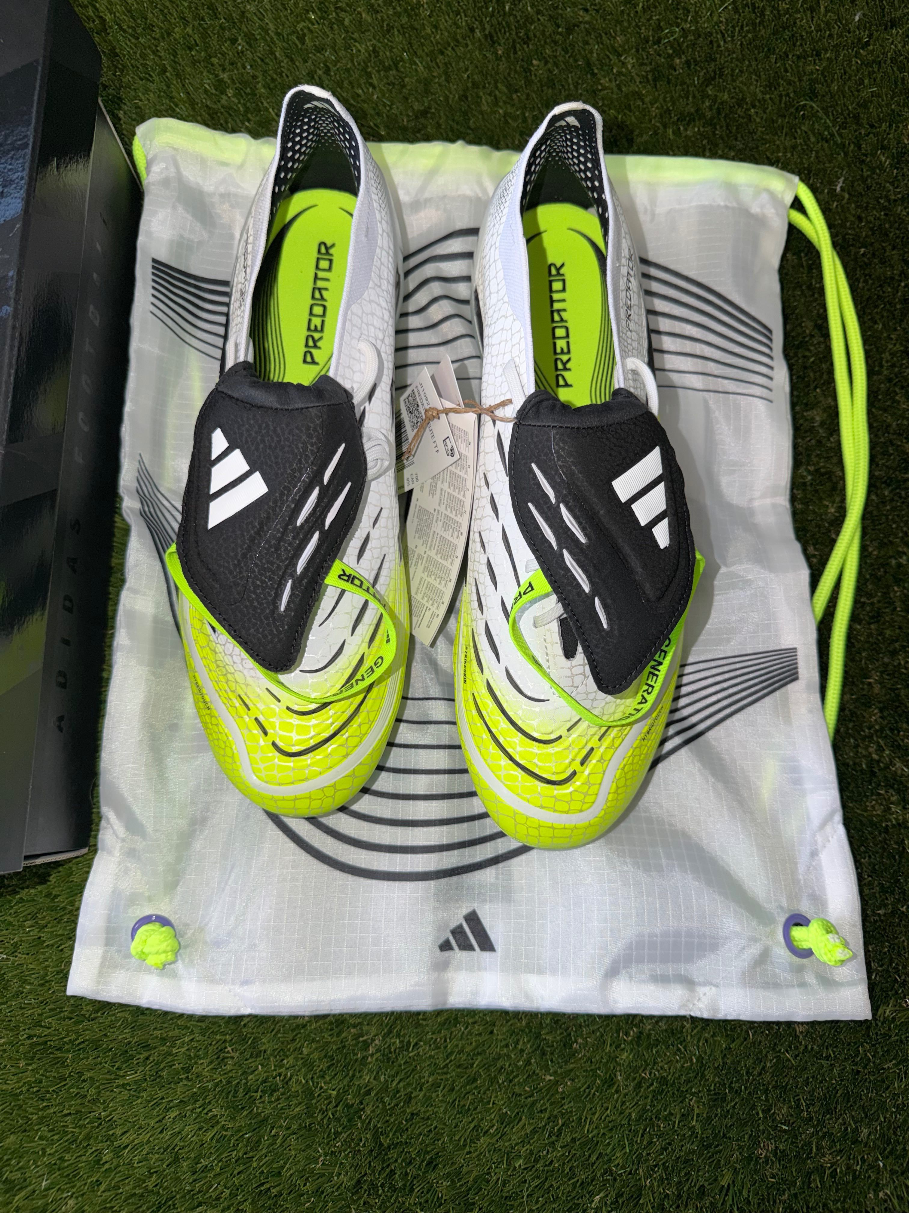 Adidas Predator Elite FT Elite Firm Ground Black/Grey/Green