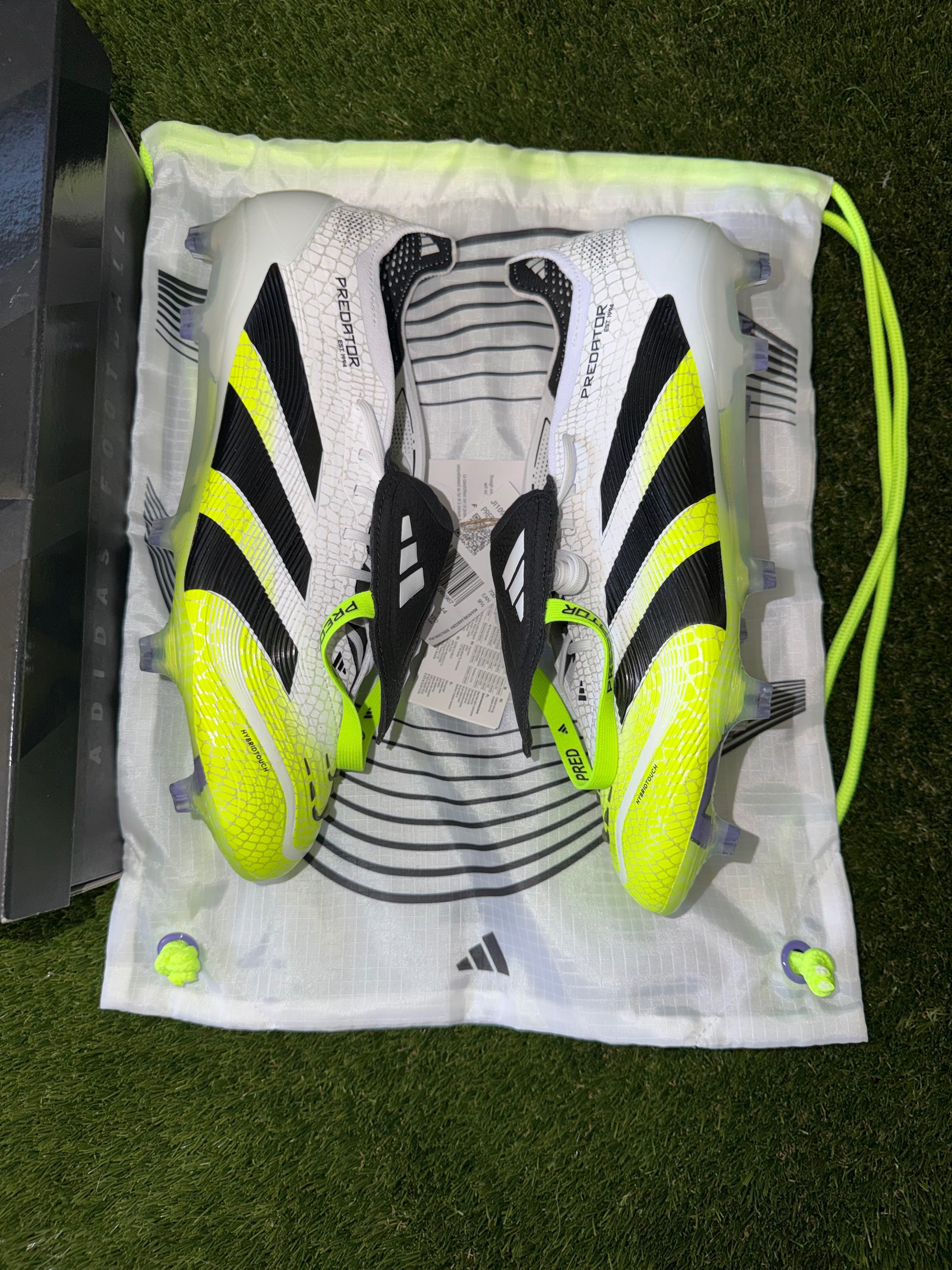 Adidas Predator Elite FT Elite Firm Ground Black/Grey/Green